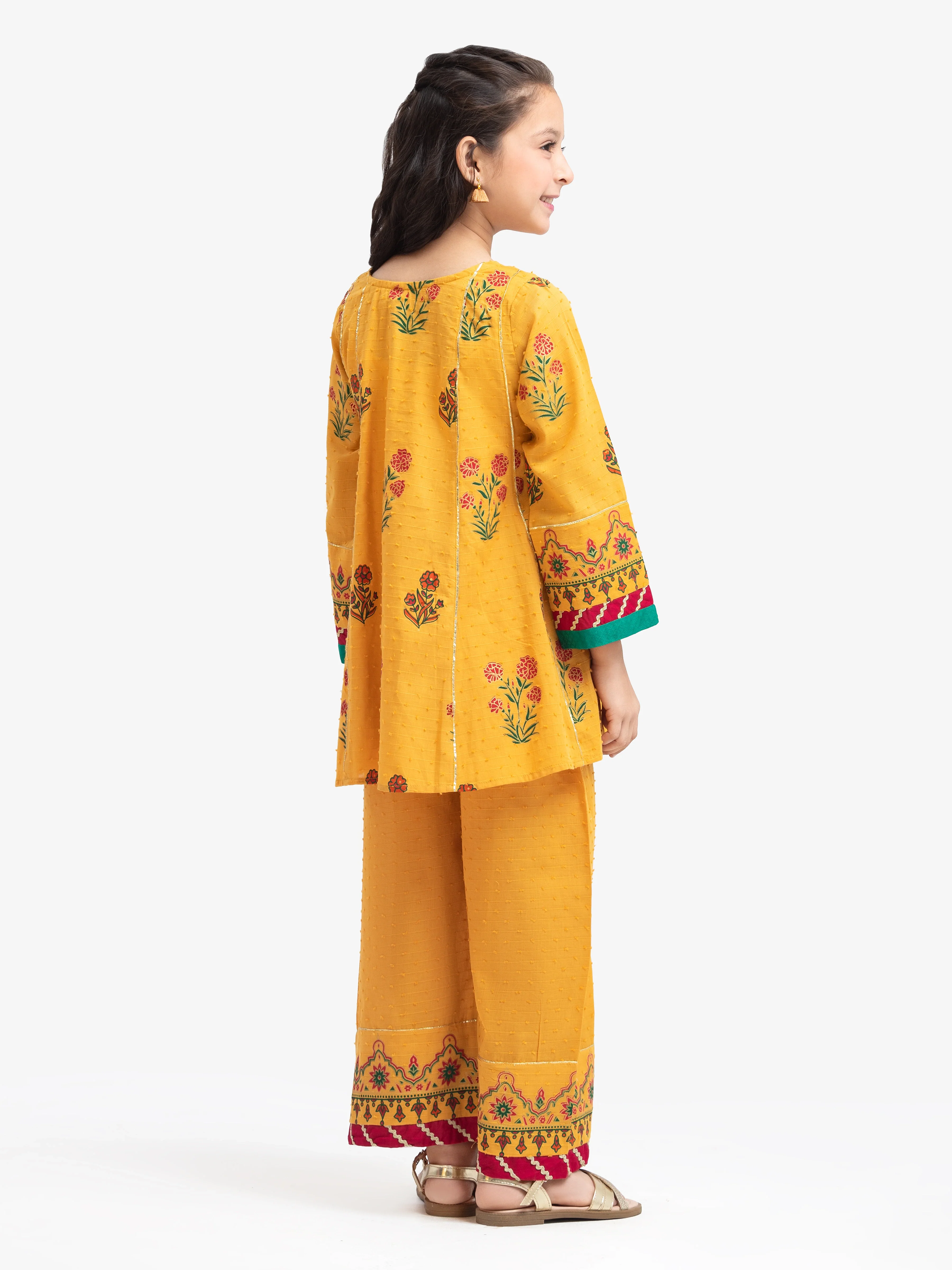 Printed Broshia Shirt Trouser - EGTKP24-70765ST - Image 5