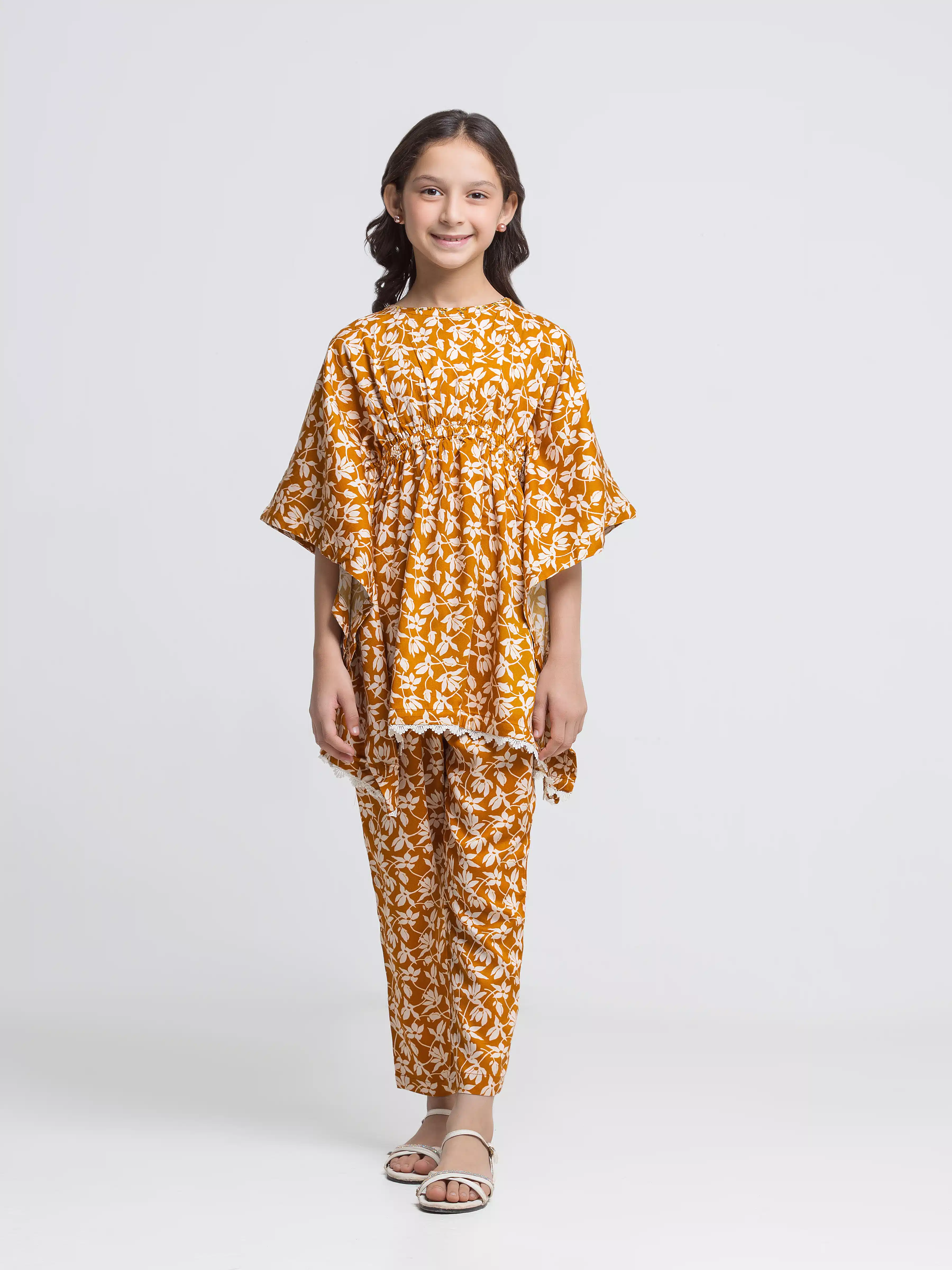 Printed Viscose Co-Ord Set - EGTKP5-73004ST