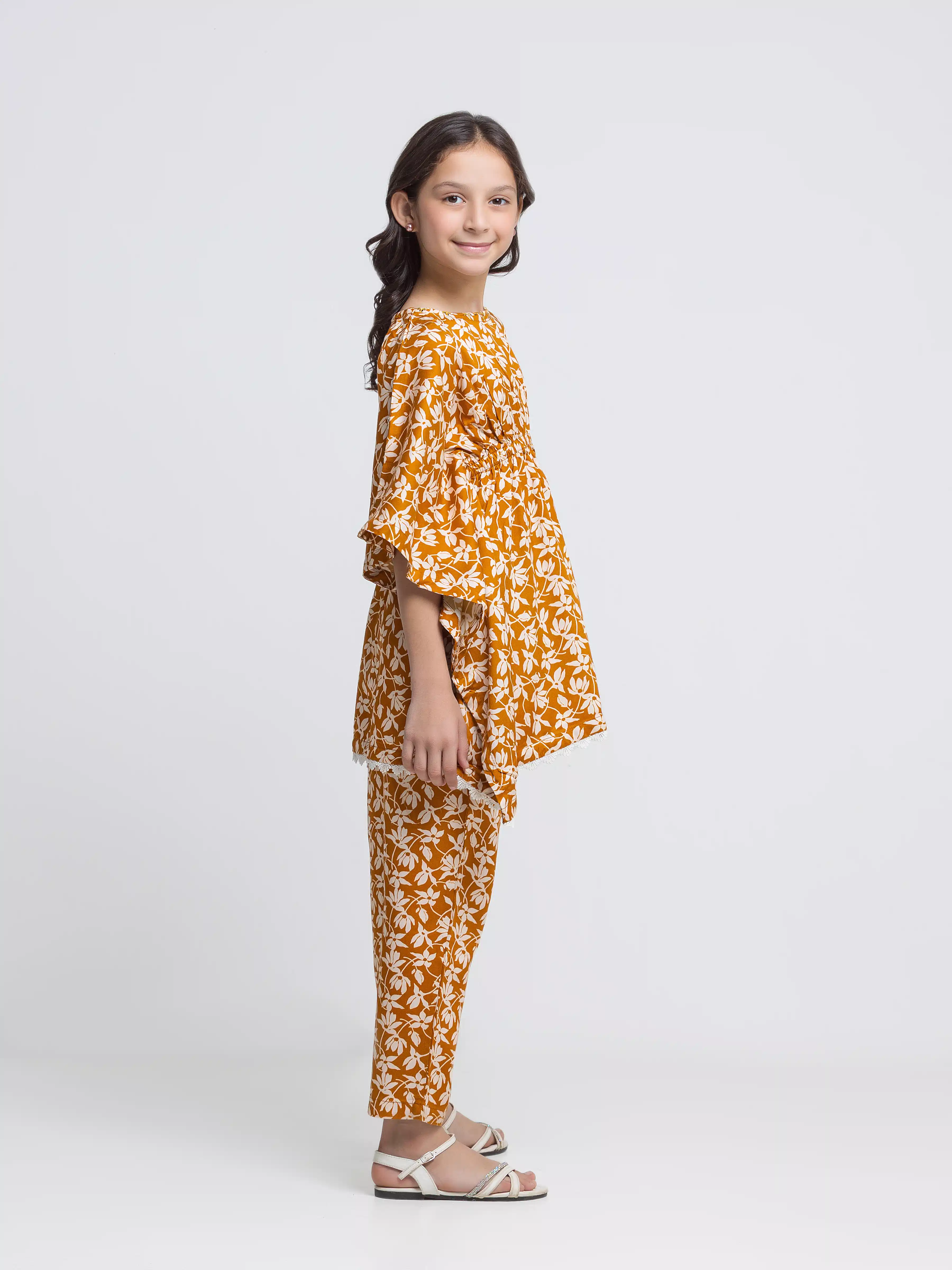 Printed Viscose Co-Ord Set - EGTKP5-73004ST - Image 4
