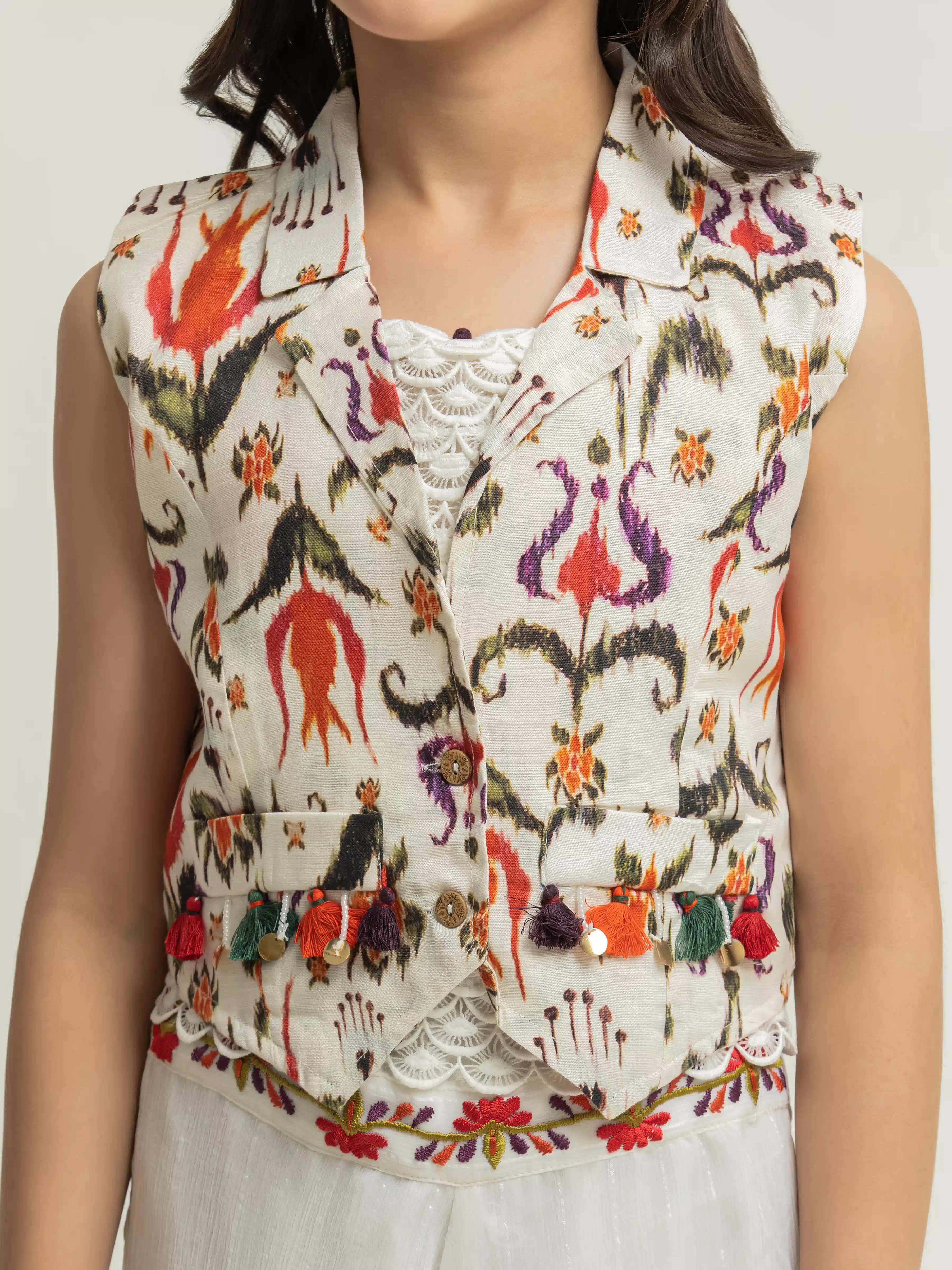 Embroidered Jumpsuit - EGTS5-0001 - Image 3