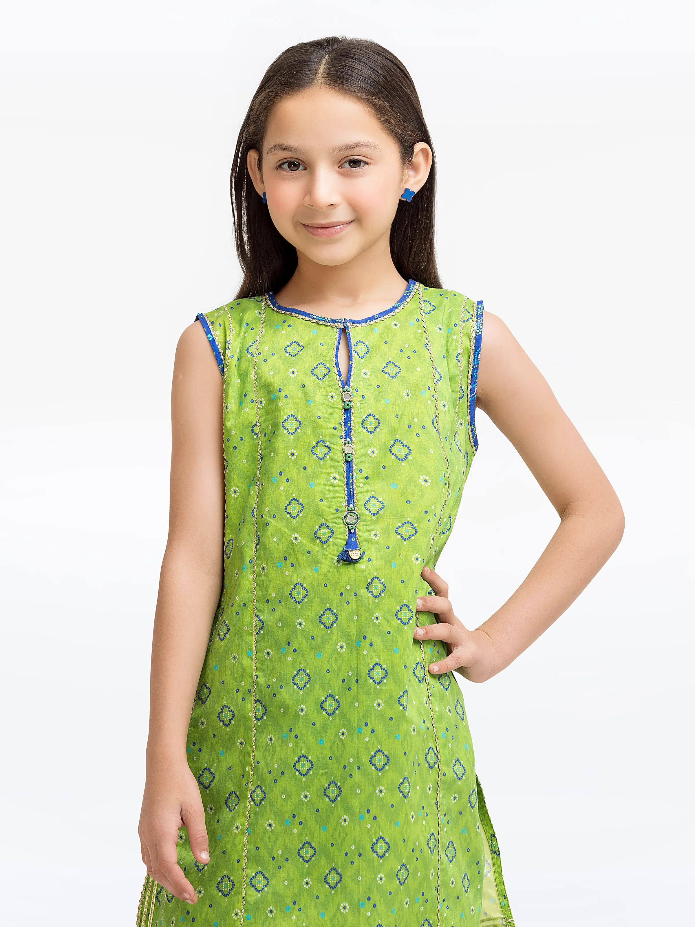Printed Cambric Shirt Trouser - EGTKP5-70972ST - Image 2