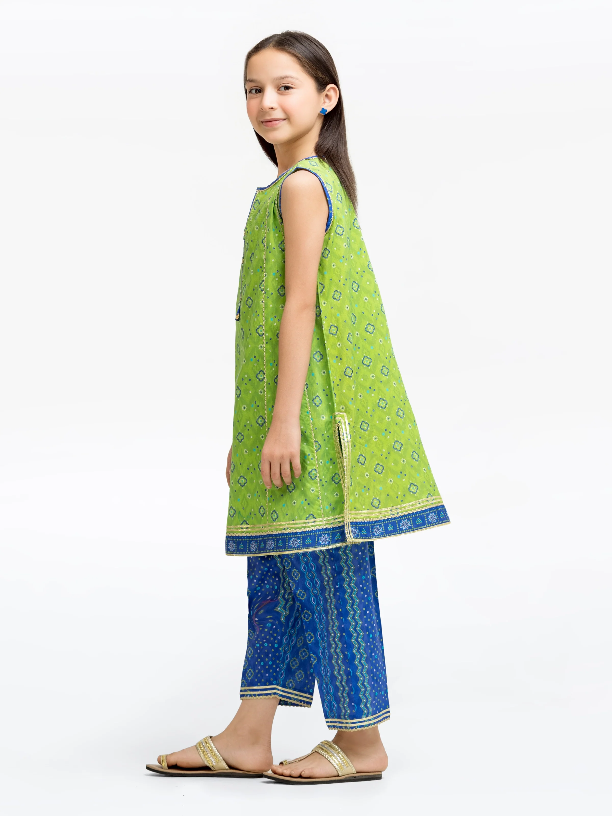 Printed Cambric Shirt Trouser - EGTKP5-70972ST - Image 4