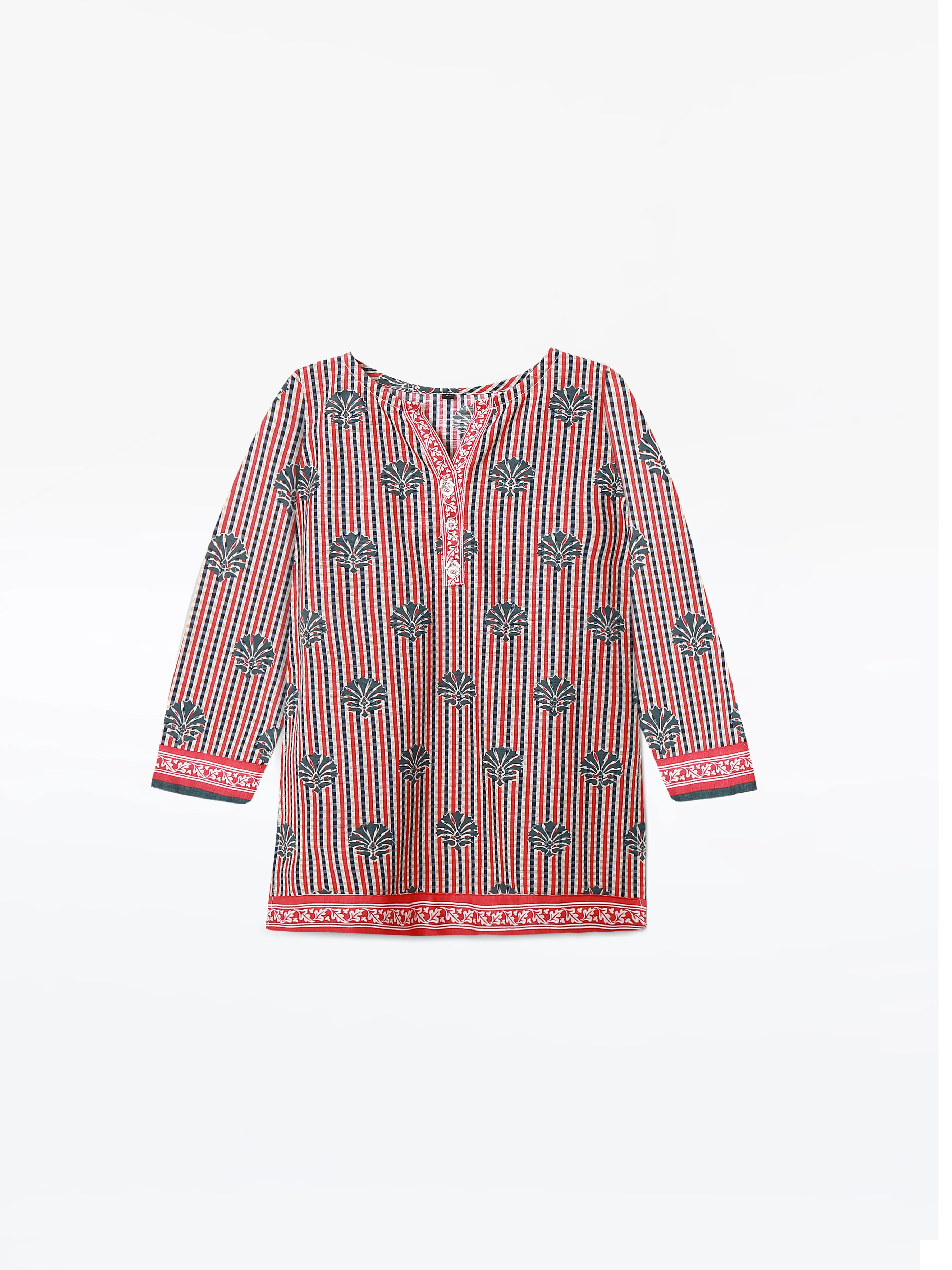 Printed Khaddar Shirt - EGTKP22-70575