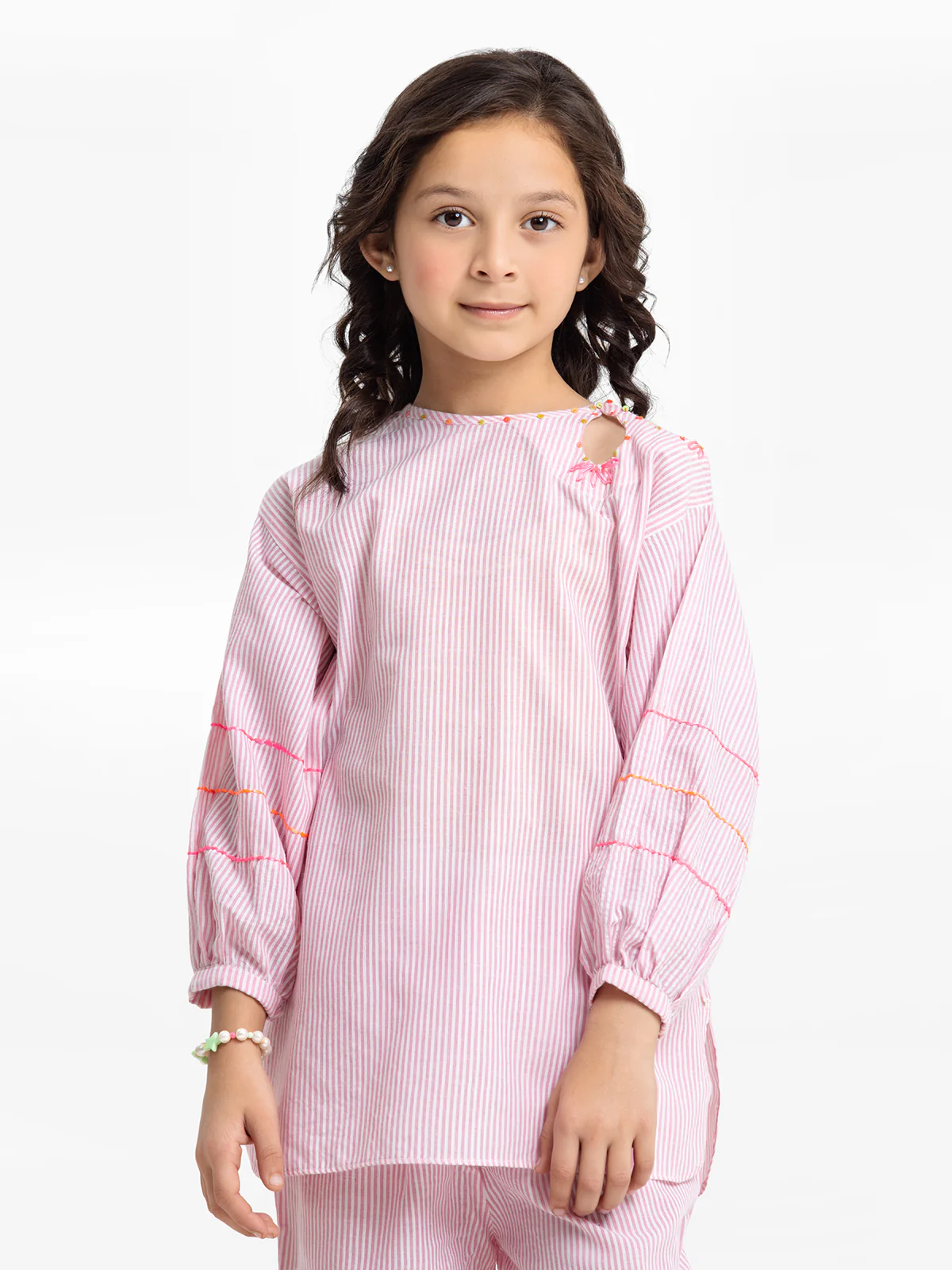 Embroidered Cotton Co-Ord Set - EGTCS23-013 - Image 2