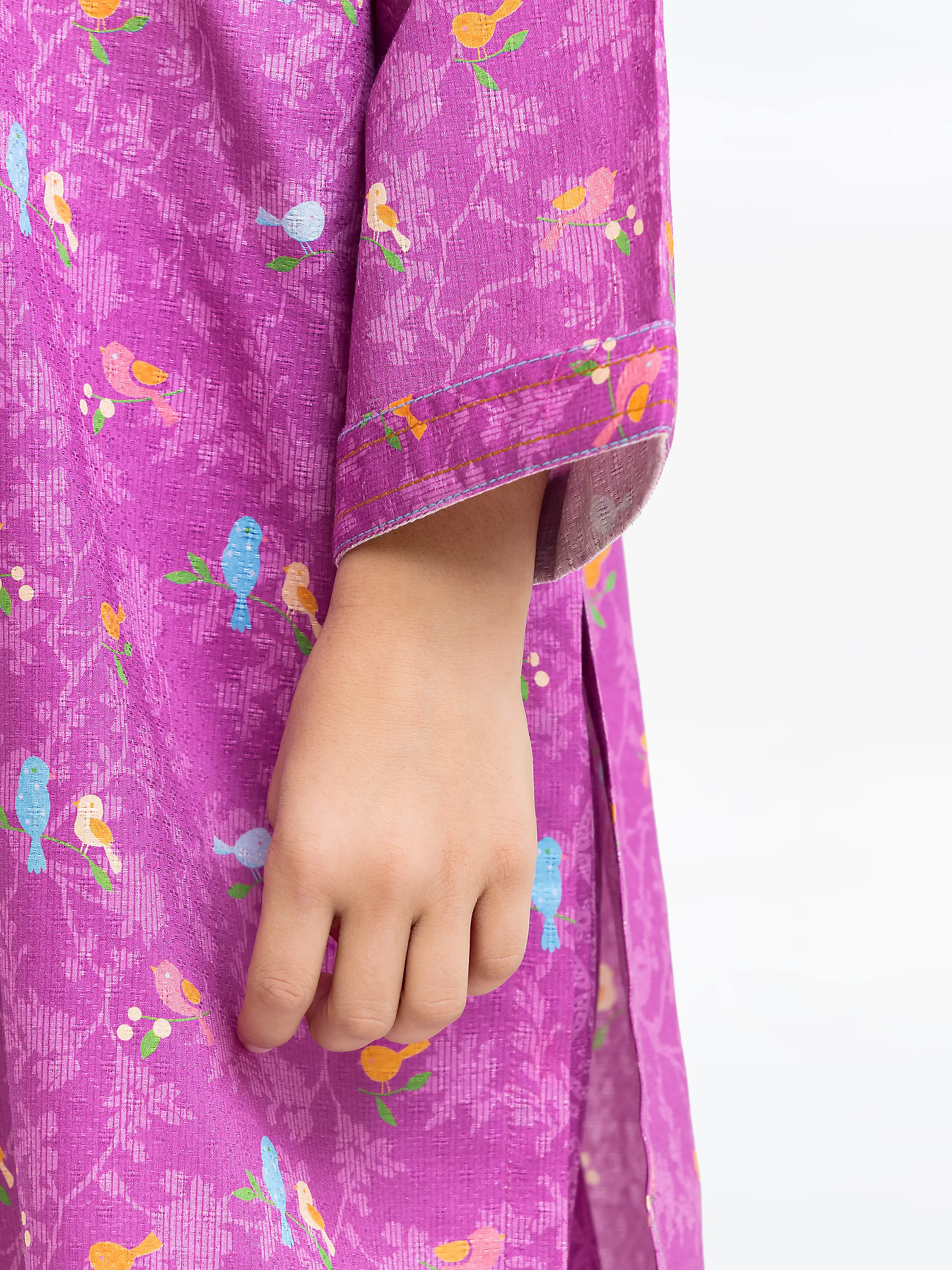 Printed Dobby Shirt Trouser - EGTKP24-70919ST - Image 3