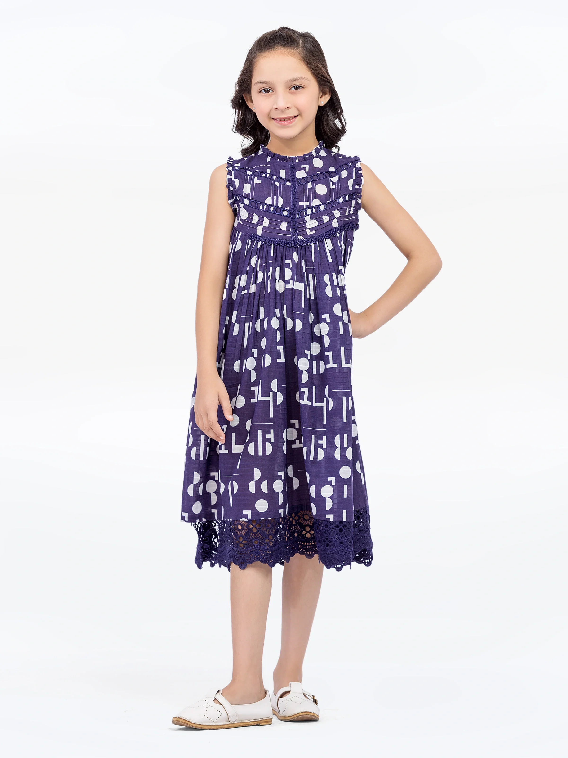 Printed Lawn Shirt - EGTKP5-71002S