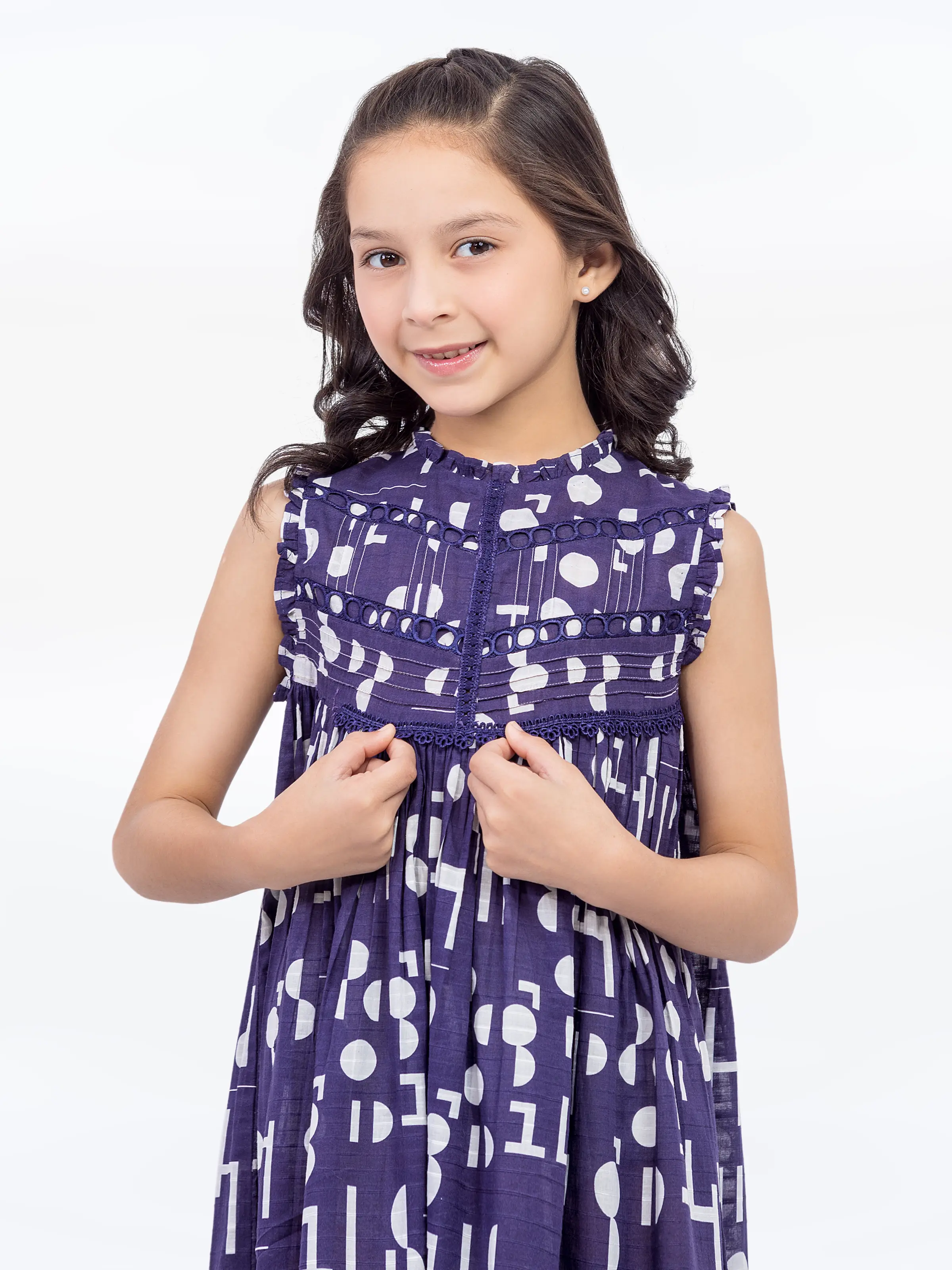 Printed Lawn Shirt - EGTKP5-71002S - Image 2
