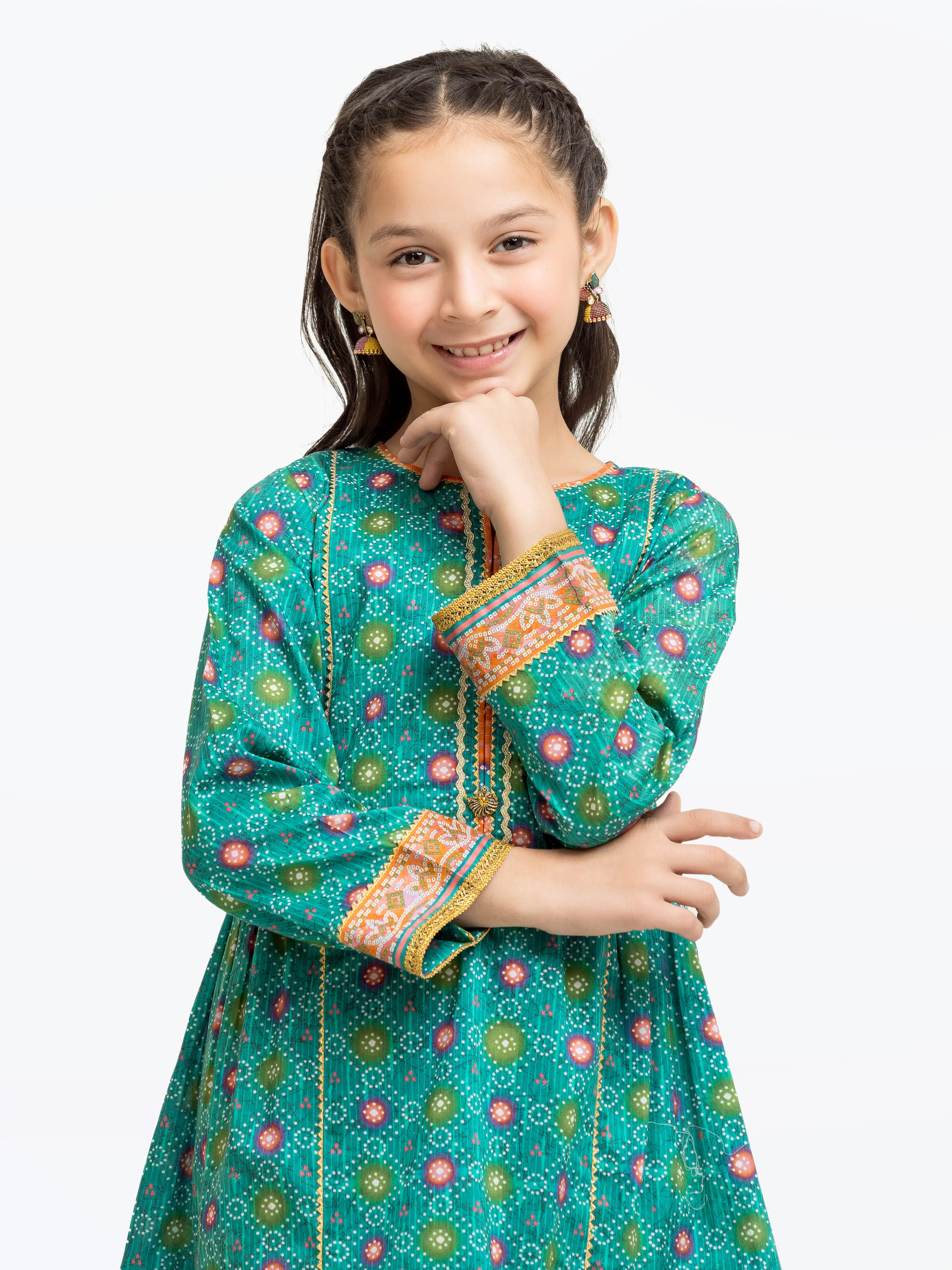 Printed Cambric Shirt Trouser - EGTKP5-70976ST - Image 2