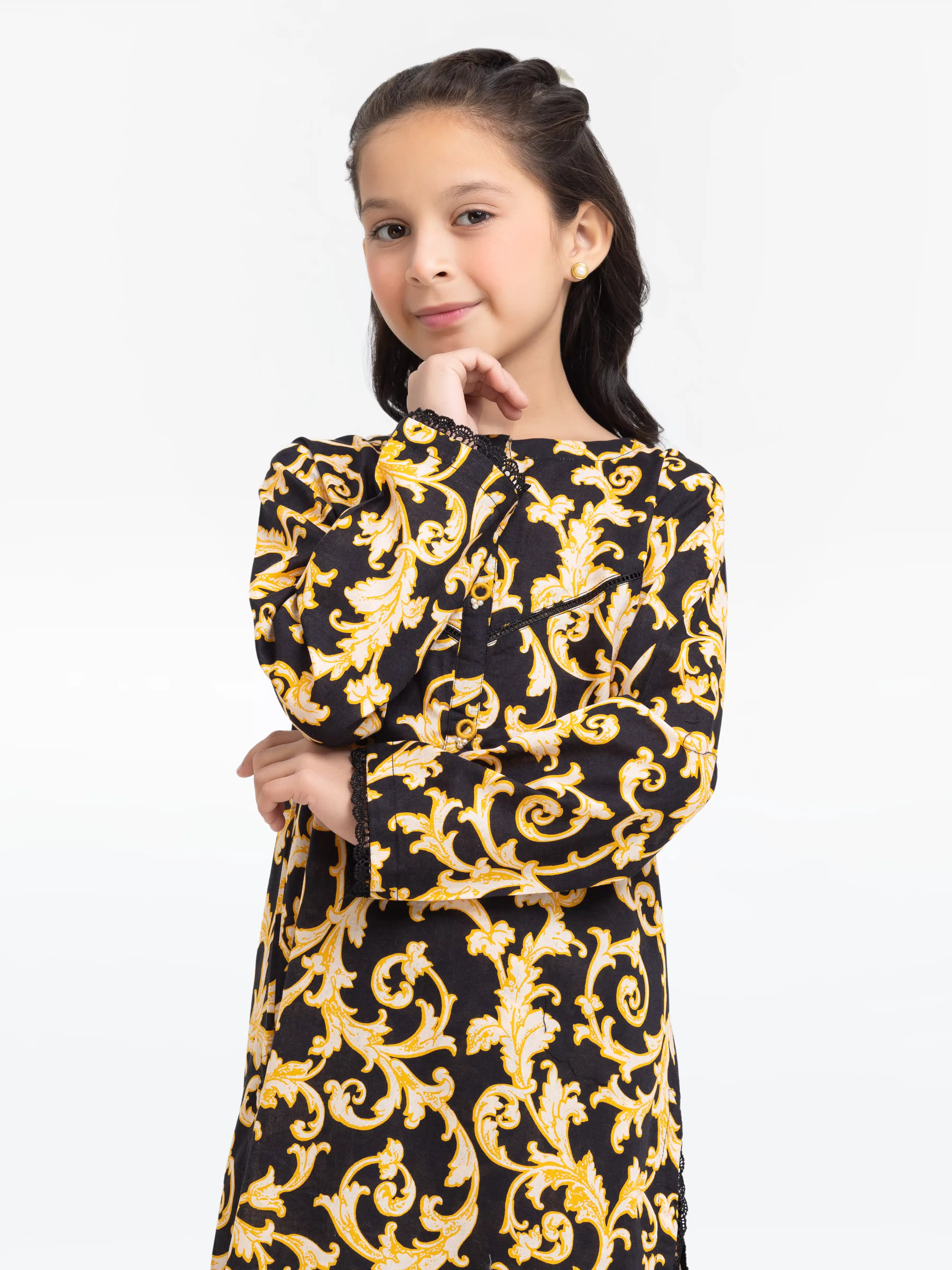 Printed Cambric Co-Ord Set - EGTKP24-70758ST - Image 2