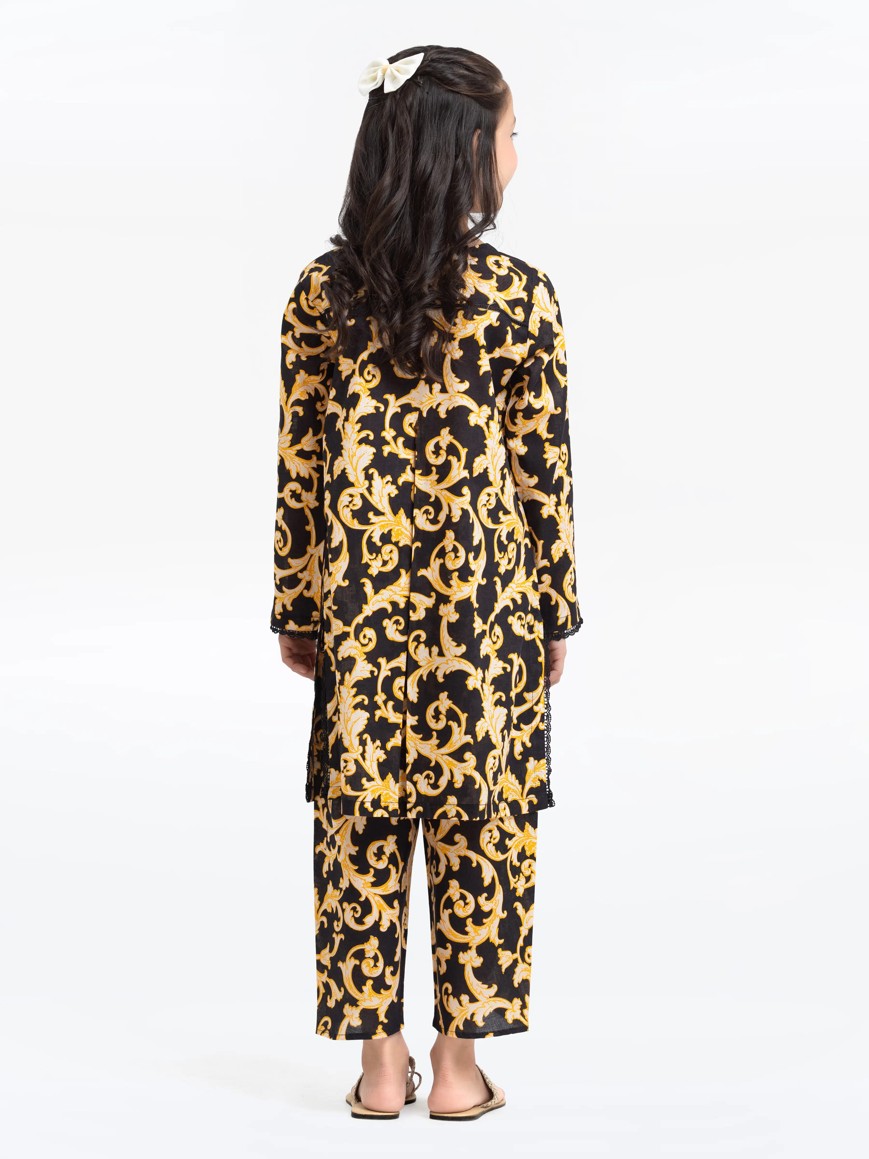 Printed Cambric Co-Ord Set - EGTKP24-70758ST - Image 5
