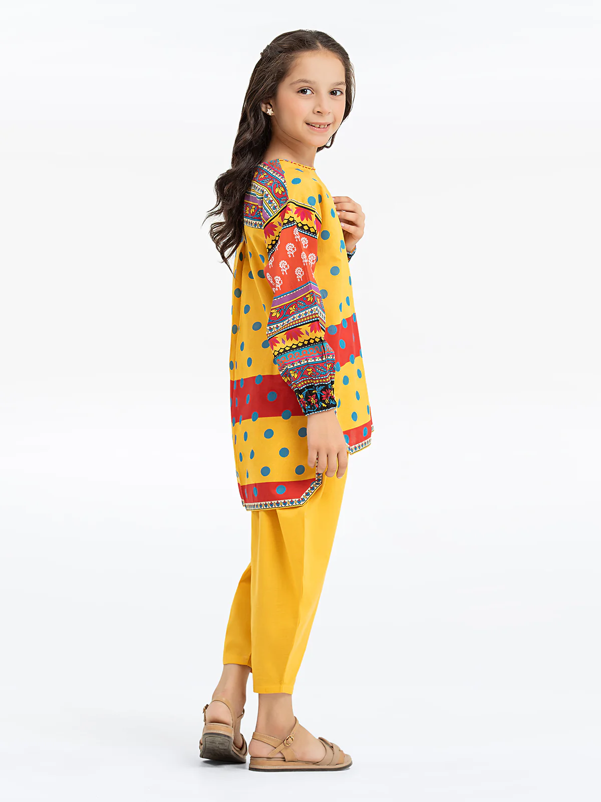 Printed Lawn Co-Ord Set - EGTKP24-70360ST - Image 5