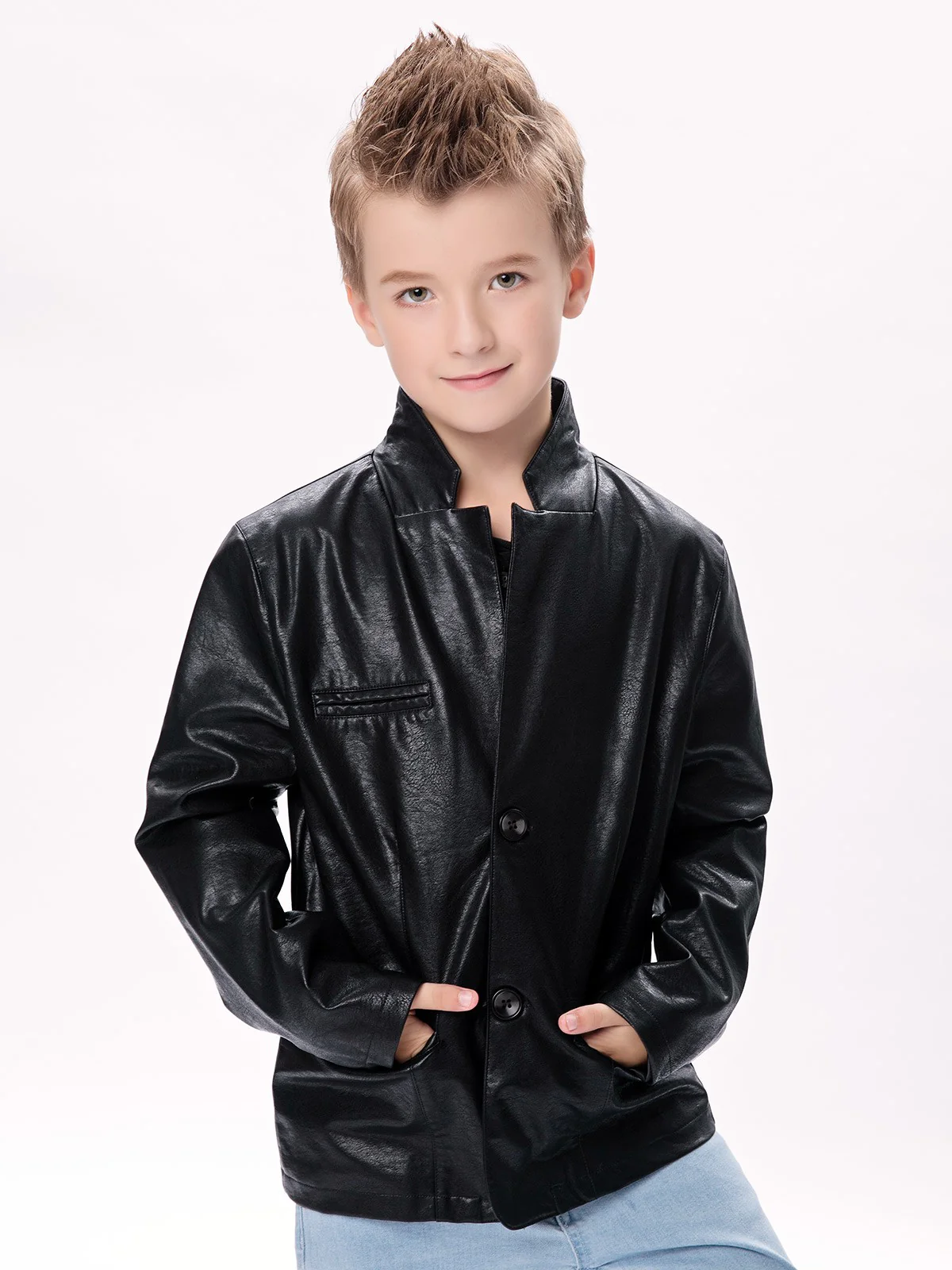 Leather Jacket - BTJ-FS16-12022