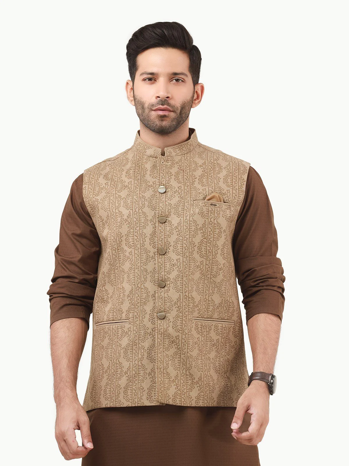 Cotton Waistcoat - EMTWC22-35792 - Image 2