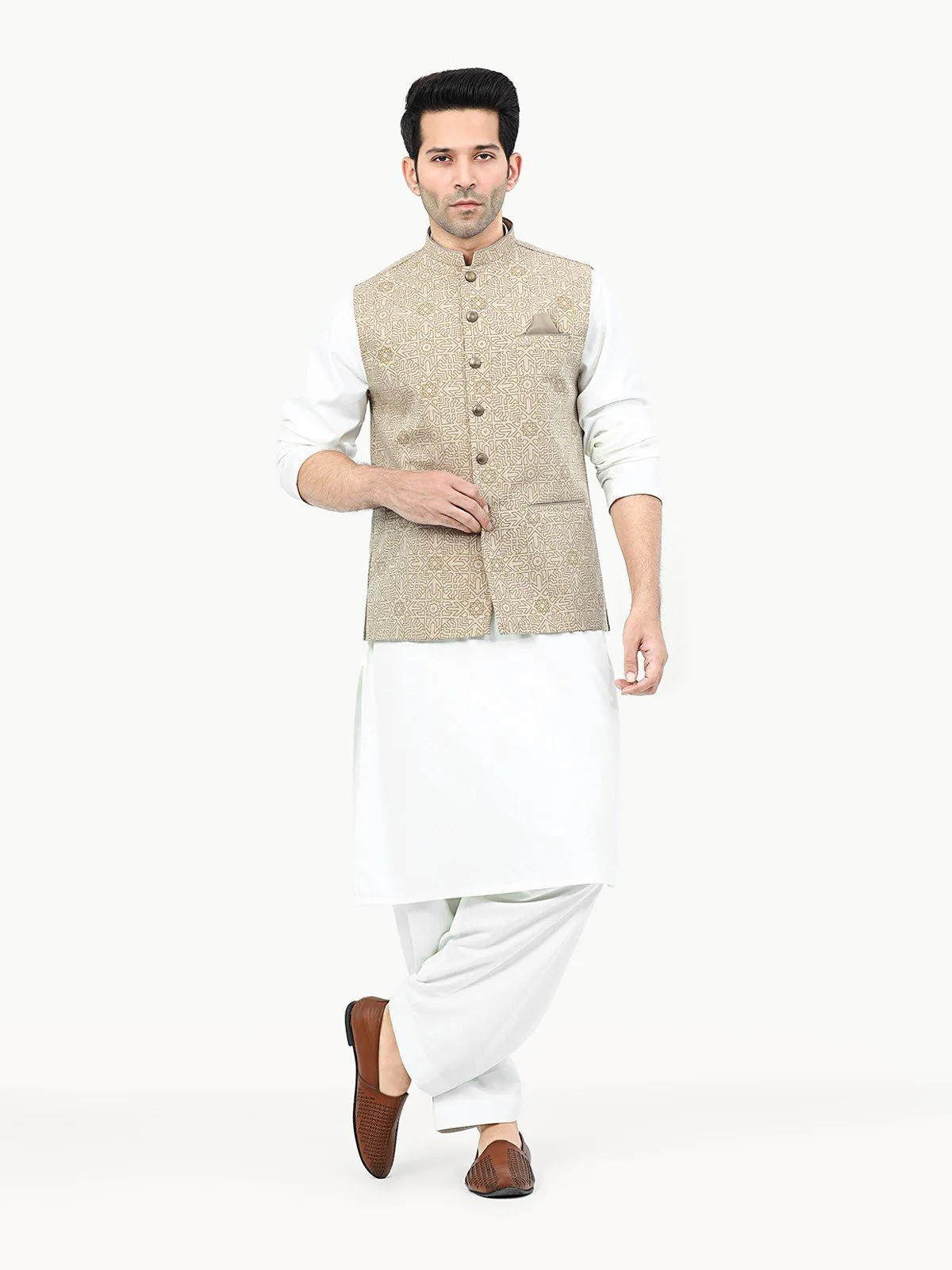Cotton Waistcoat - EMTWC22-35799