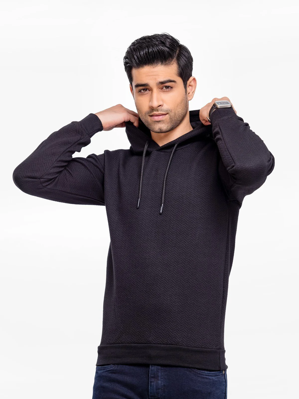 Pullover Hoodie - EMTH23-009 - Image 3