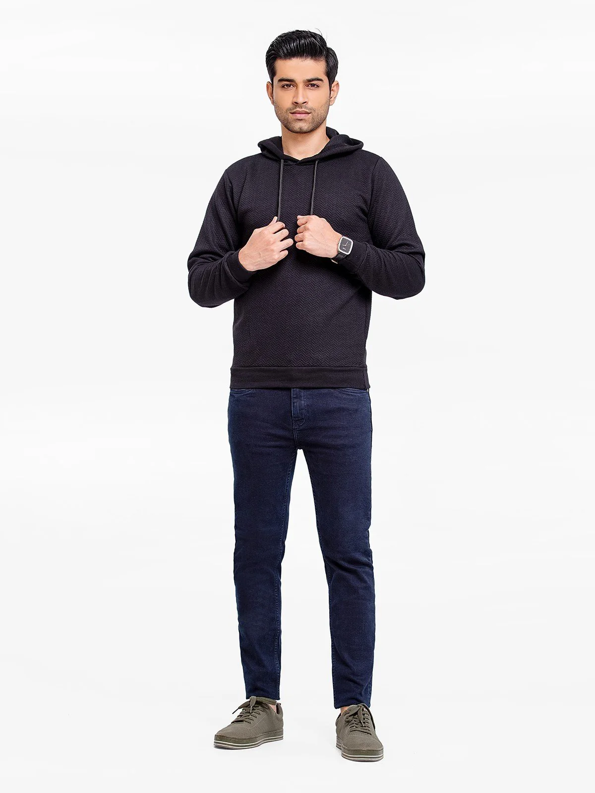 Pullover Hoodie - EMTH23-009 - Image 4