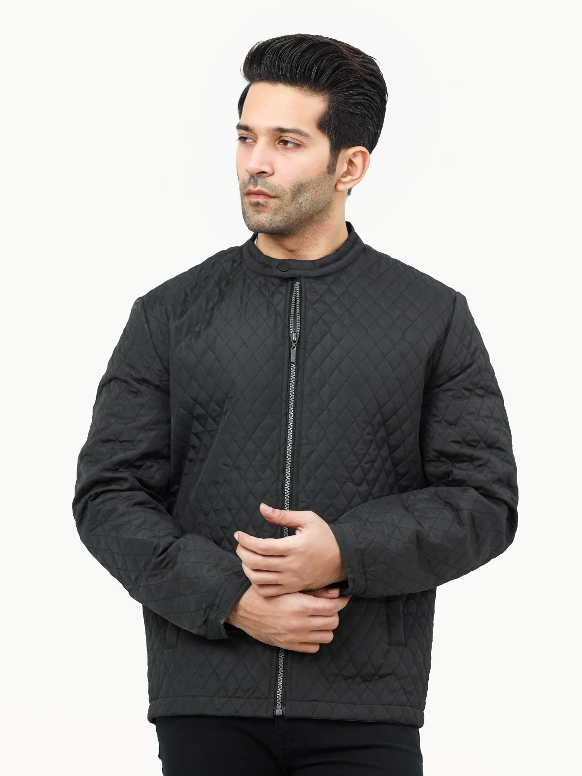 Quilted Poly Jacket - EMTJ22-002