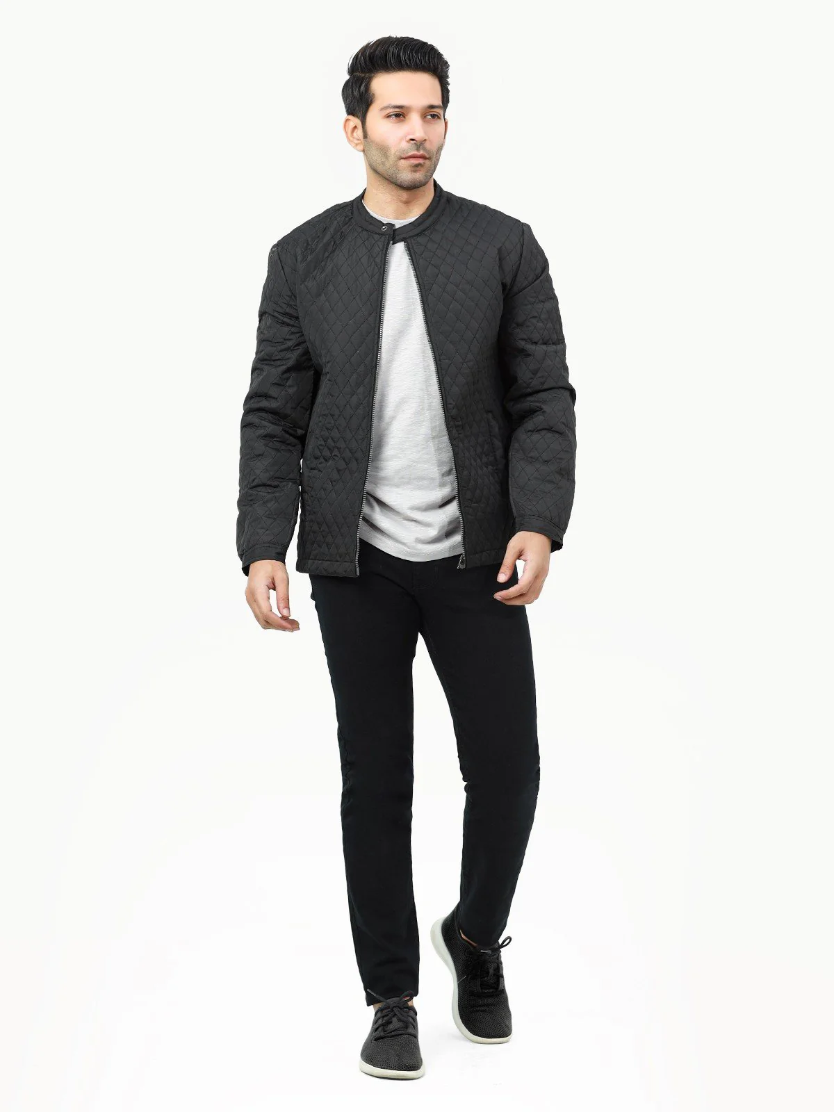 Quilted Poly Jacket - EMTJ22-002 - Image 4