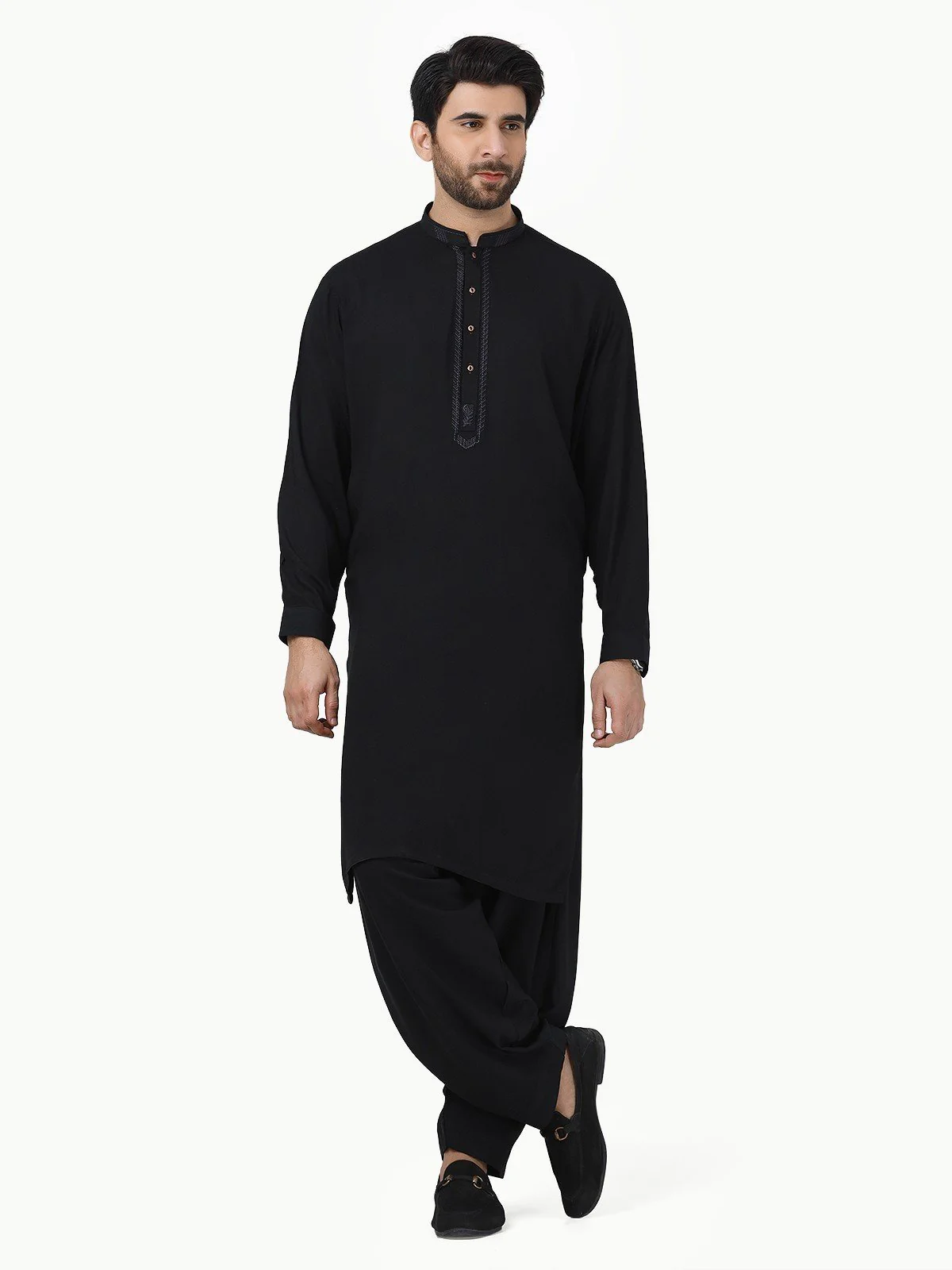Embroidered Blended Shalwar Kameez - EMTKS22-40988