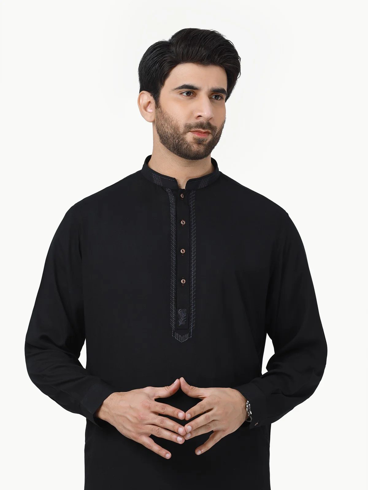 Embroidered Blended Shalwar Kameez - EMTKS22-40988 - Image 3