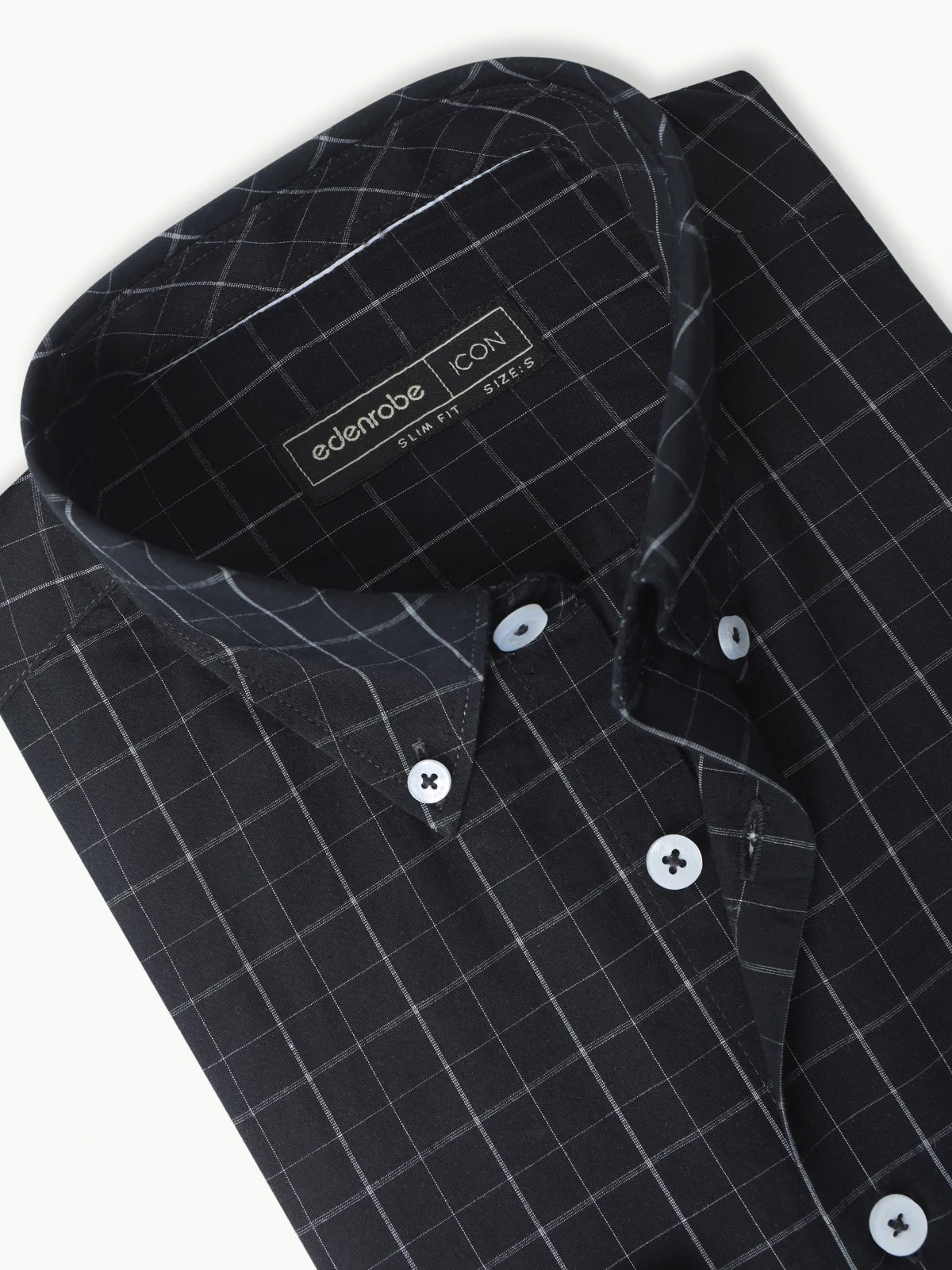 Icon Check Shirt - EMTSI22-50266 - Image 4