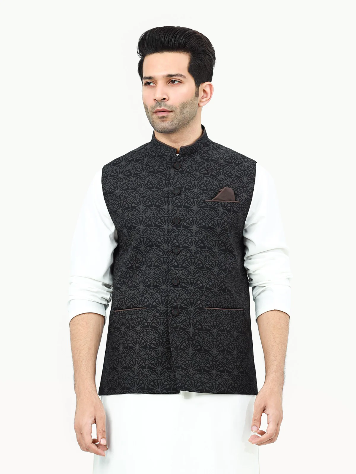 Cotton Waistcoat - EMTWC22-35801 - Image 2
