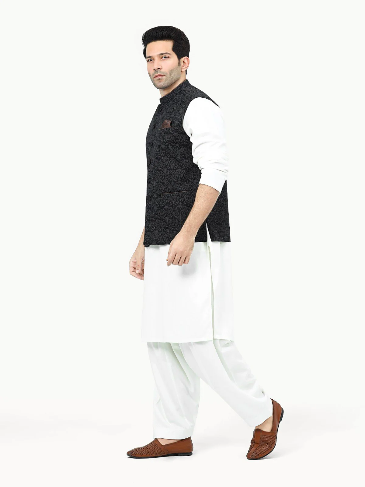 Cotton Waistcoat - EMTWC22-35801 - Image 3