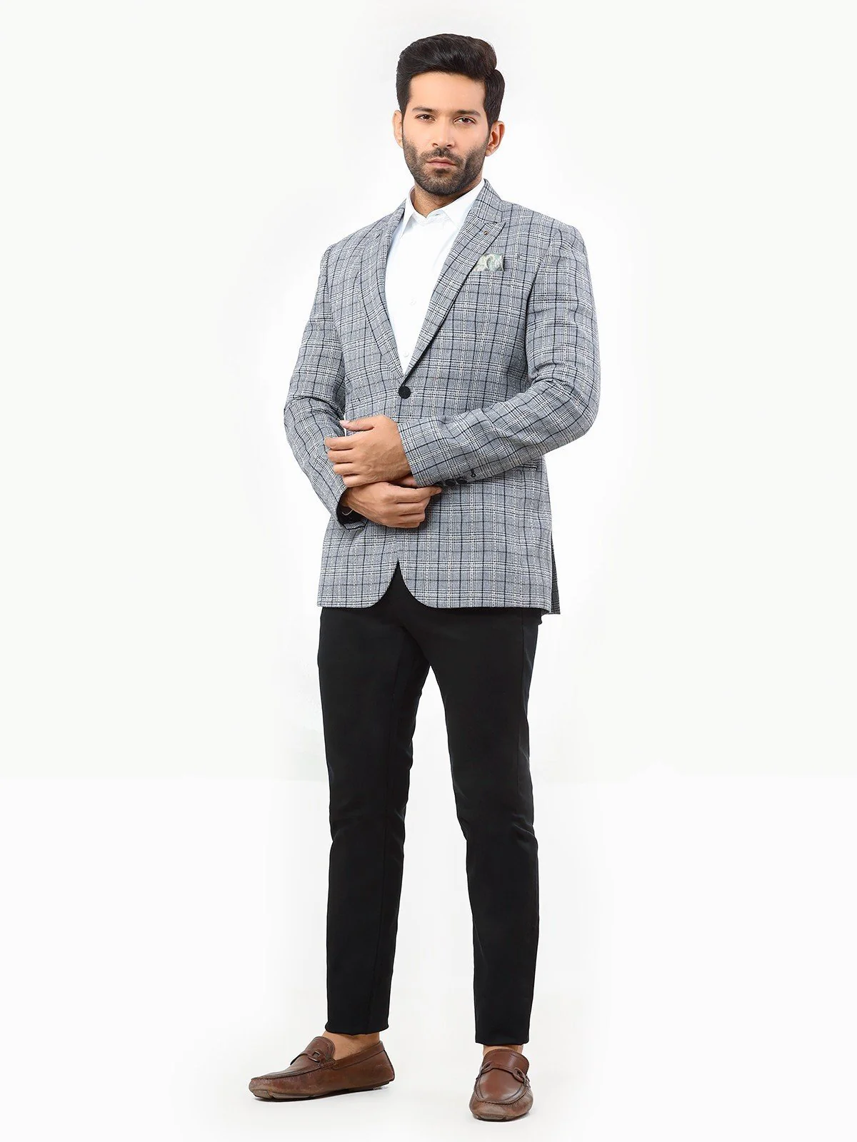 Check Blazer - EMTB22W-6781 - Image 3