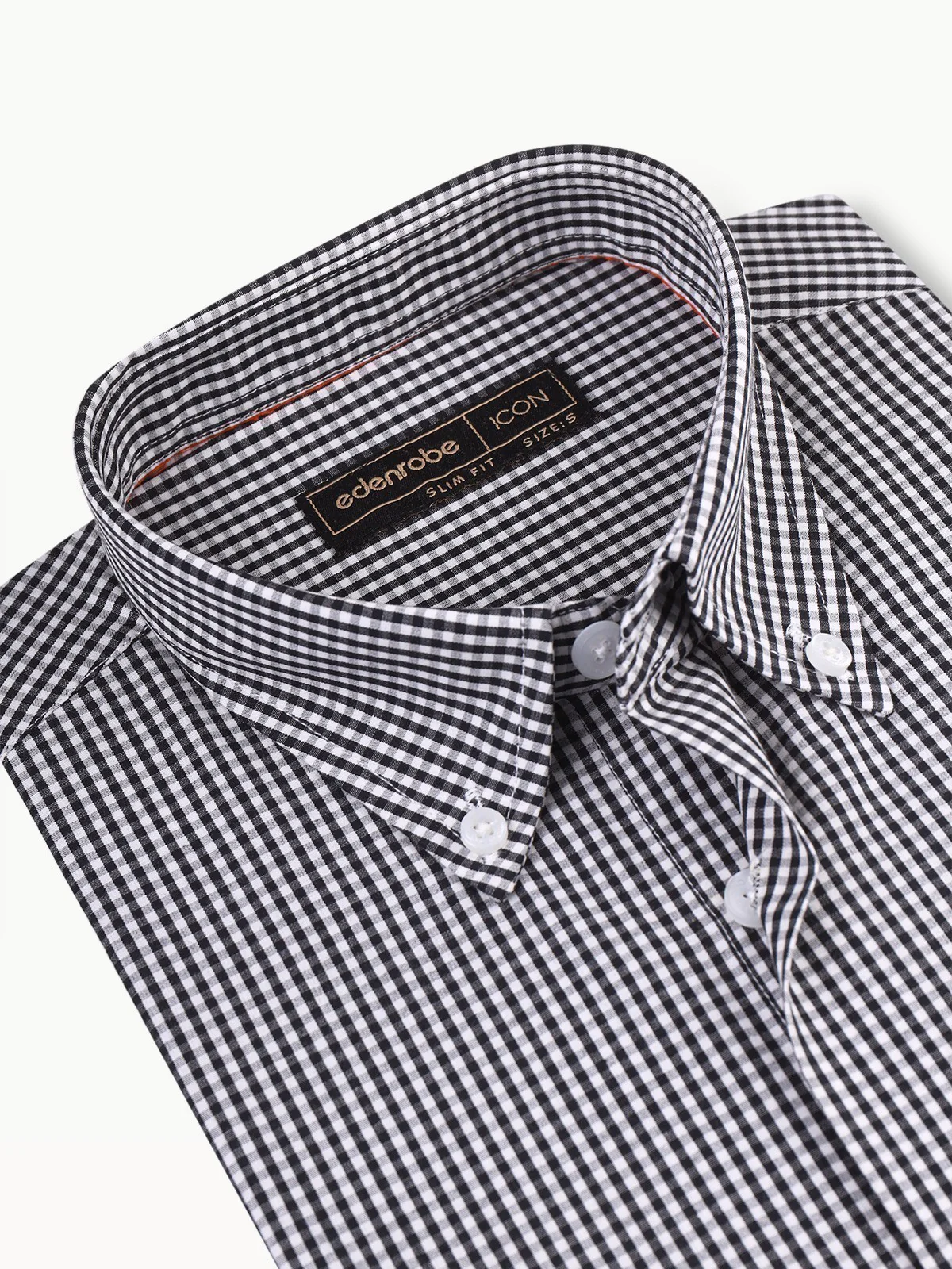 Icon Check Shirt - EMTSI22-50262 - Image 4