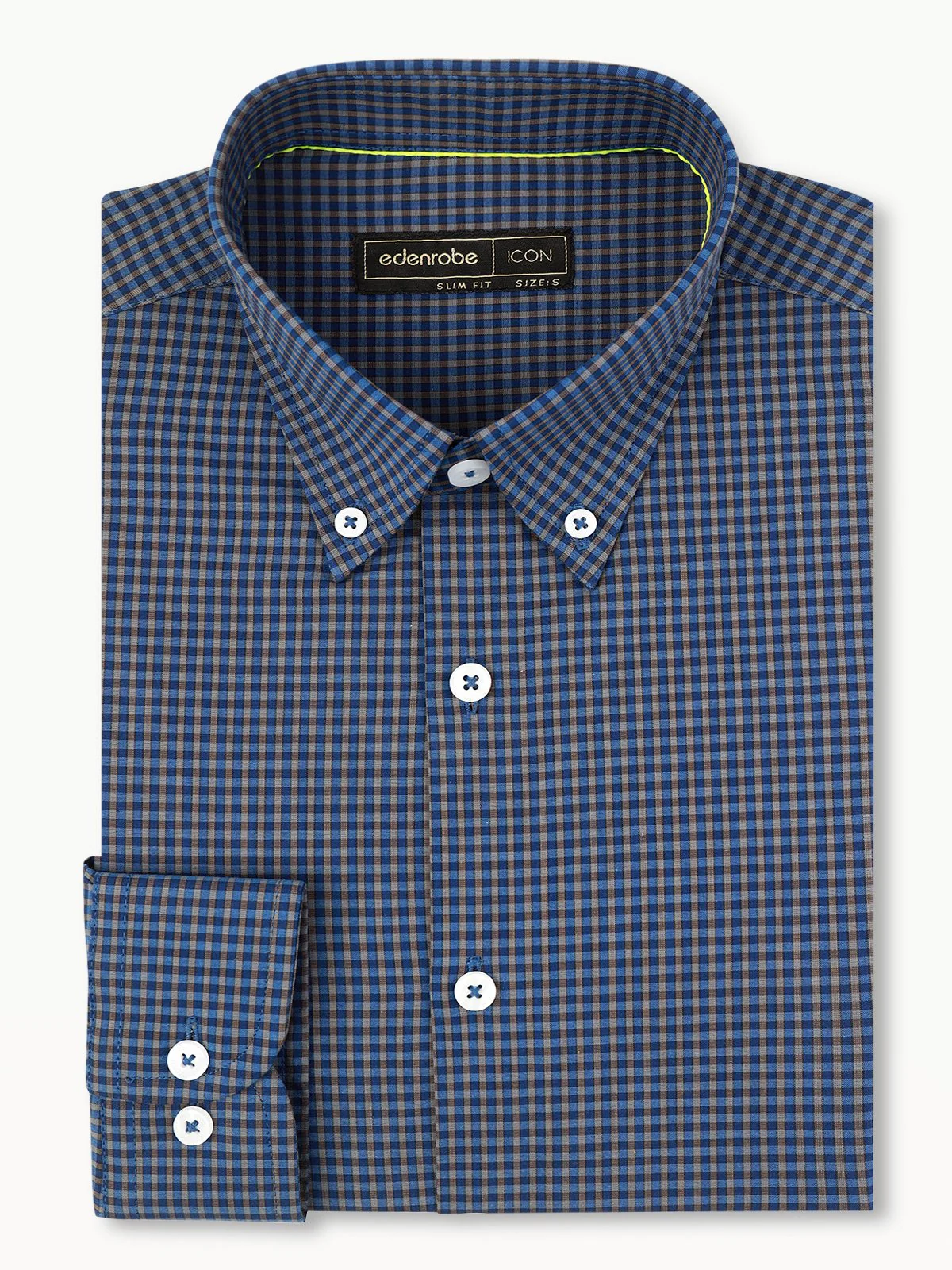 Icon Check Shirt - EMTSI21-50227