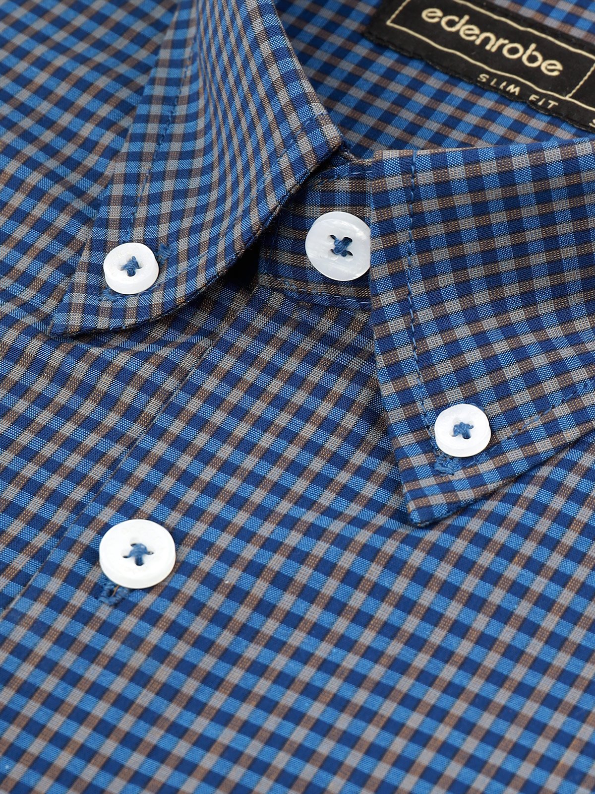 Icon Check Shirt - EMTSI21-50227 - Image 3
