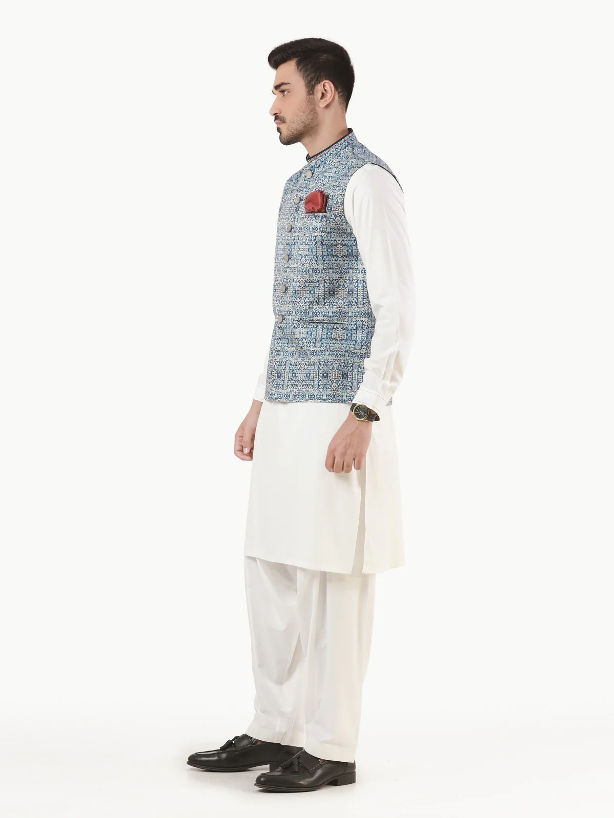 Cotton Waistcoat - EMTWC22-35785 - Image 3