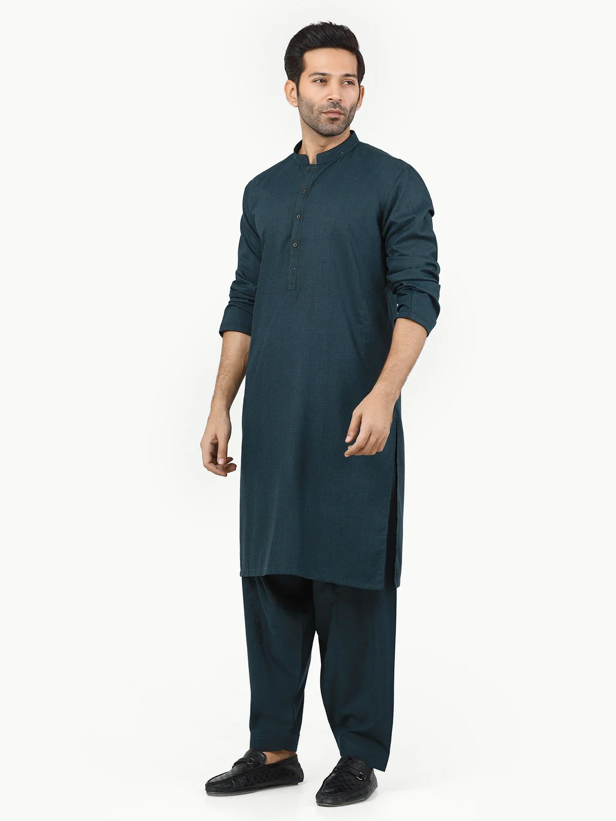 Embroidered Blended Shalwar Kameez - EMTKS22-40984 - Image 4