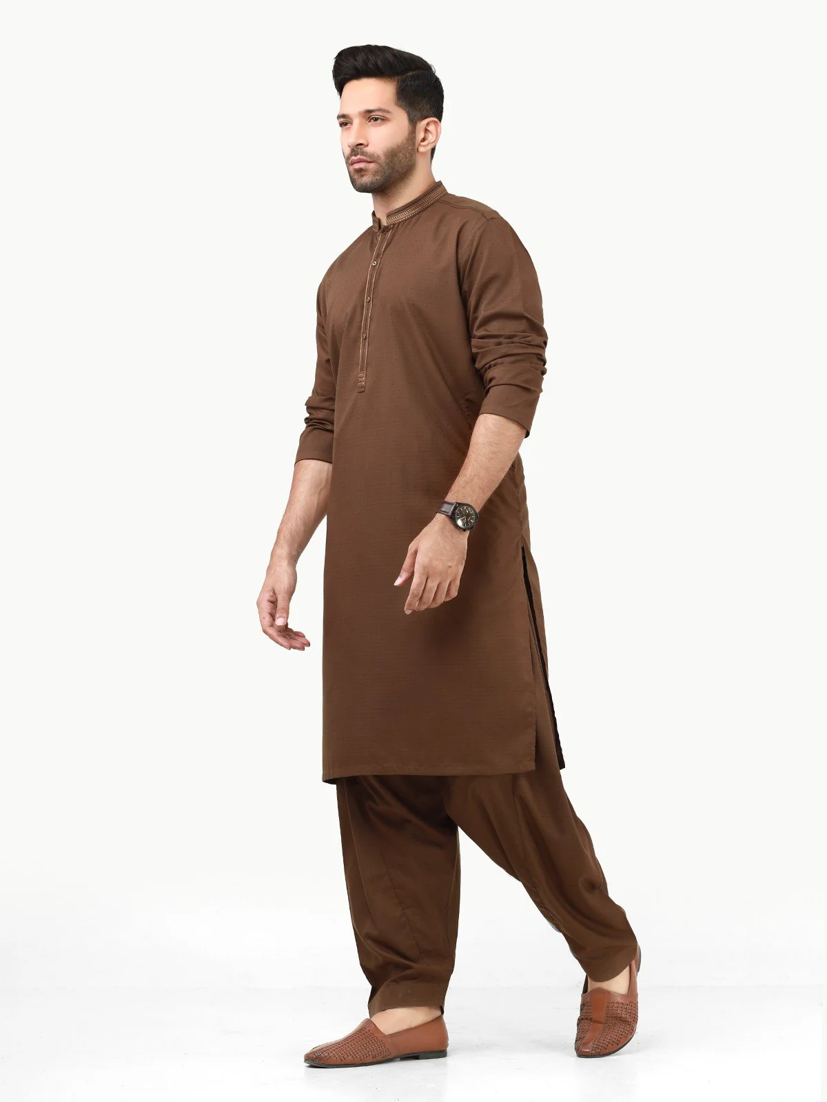 Embroidered Blended Shalwar Kameez - EMTKS22S-40958 - Image 3