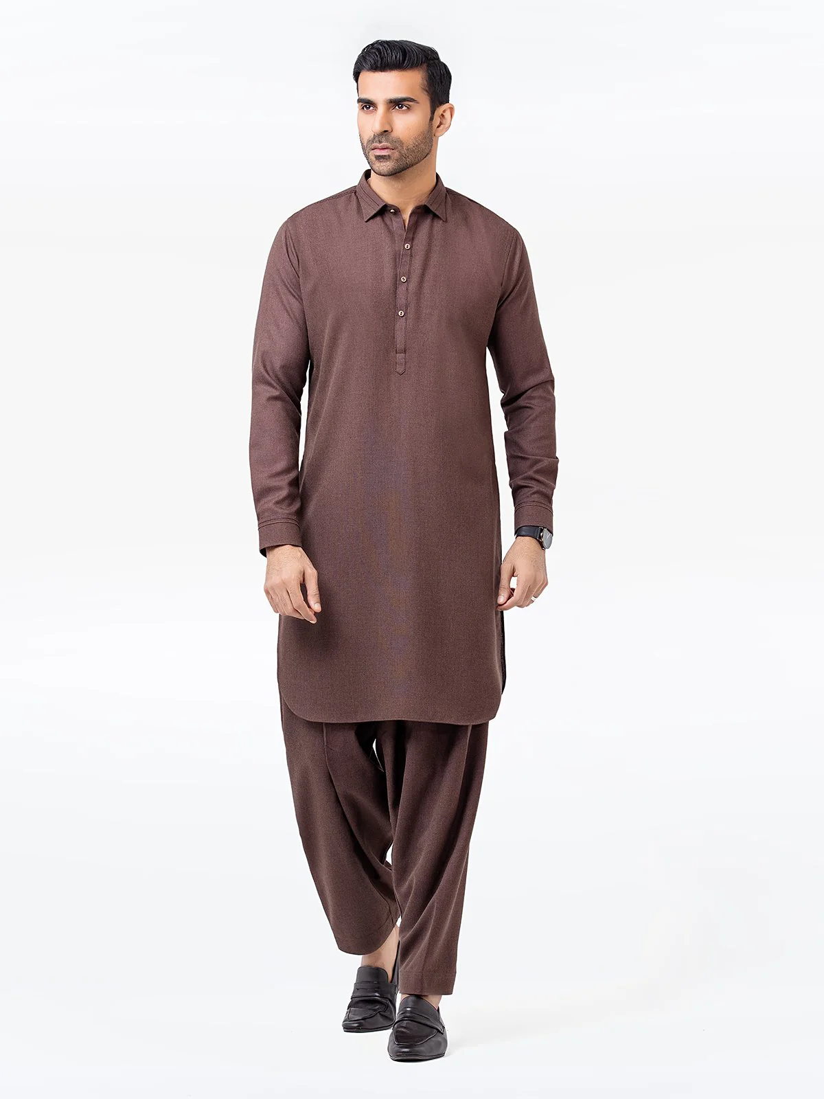 Embroidered Blended Shalwar Kameez - EMTKS23W-41047