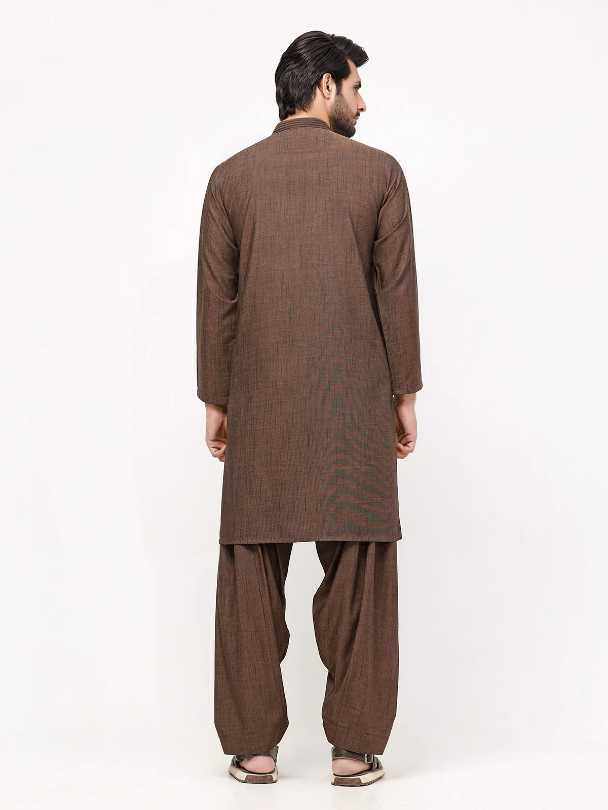 Embroidered Cotton Shalwar Kameez - EMTSW23-99314 - Image 4