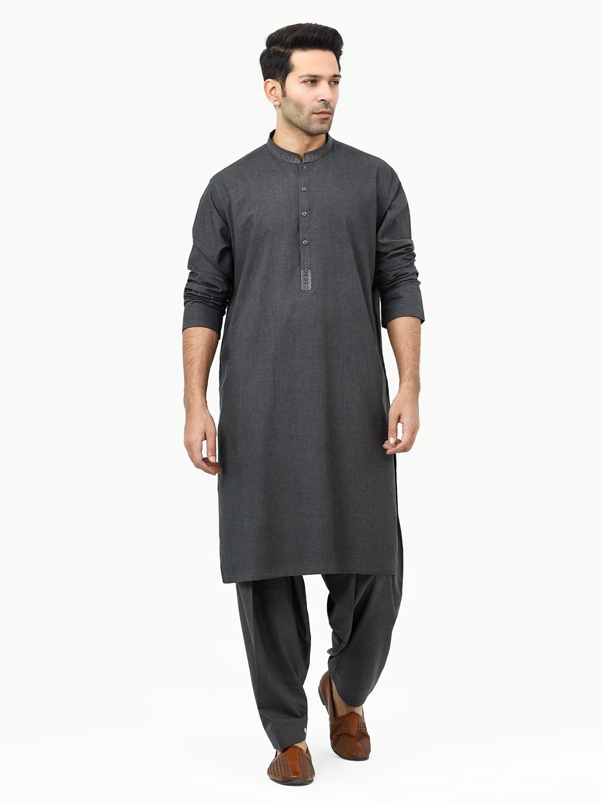 Embroidered Blended Shalwar Kameez - EMTKS22S-40980