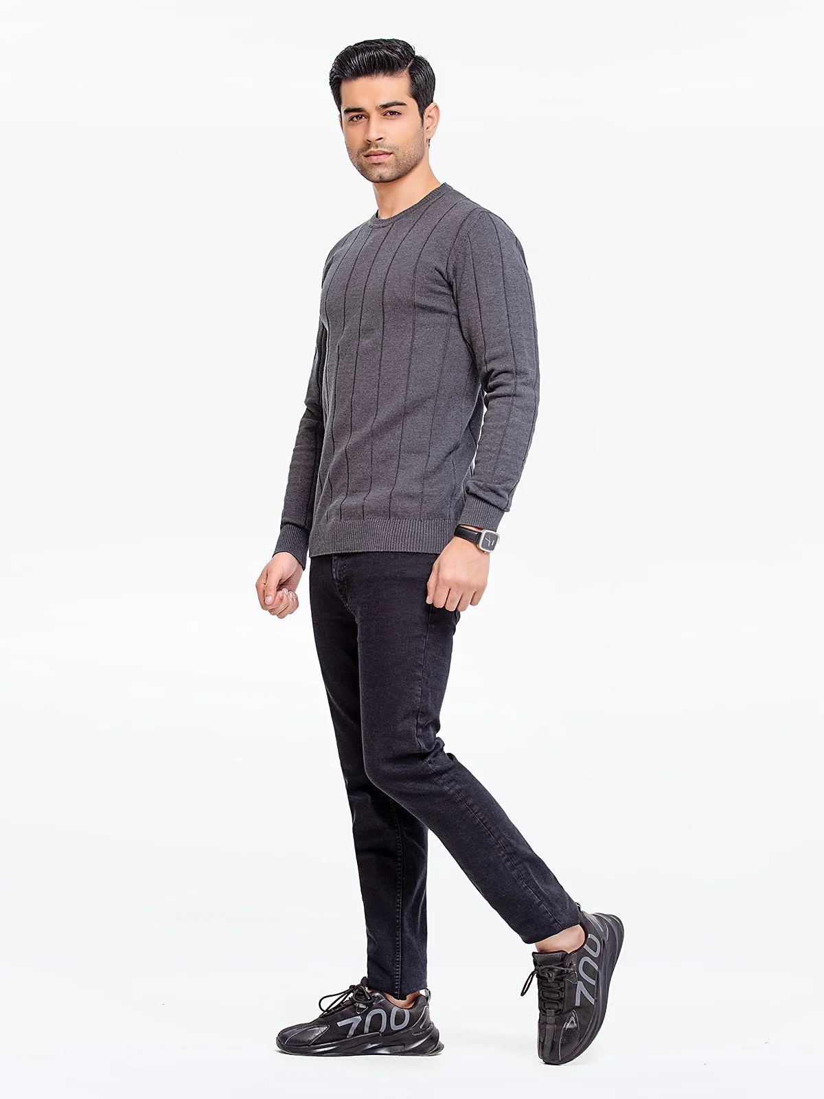 Drop Needle Sweater - EMTSWT23-005 - Image 3