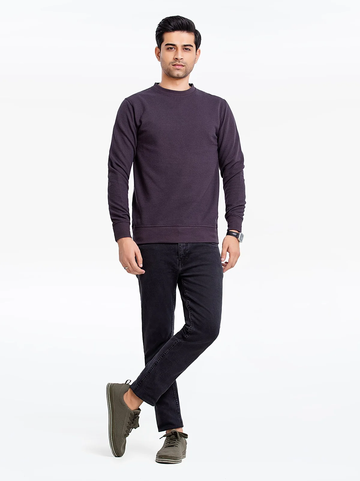 Crew Neck Sweatshirt - EMTSS23-001 - Image 2
