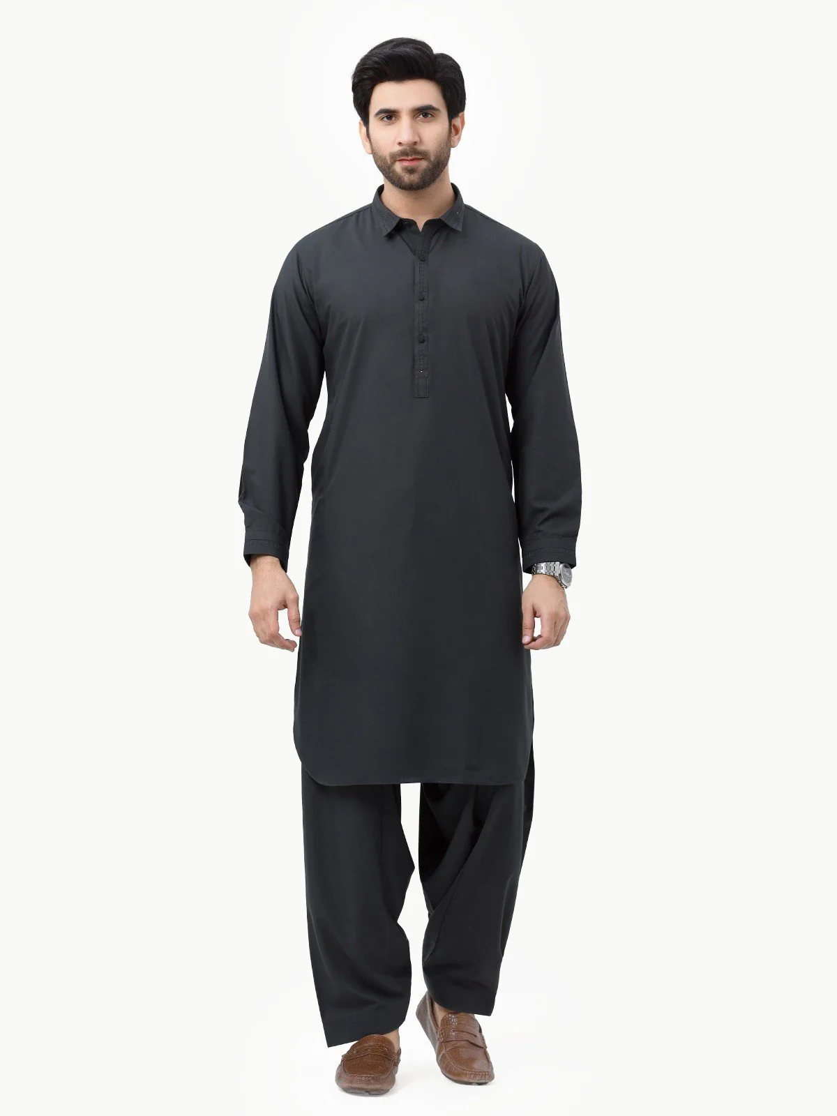 Embroidered Blended Shalwar Kameez - EMTSW23-99297