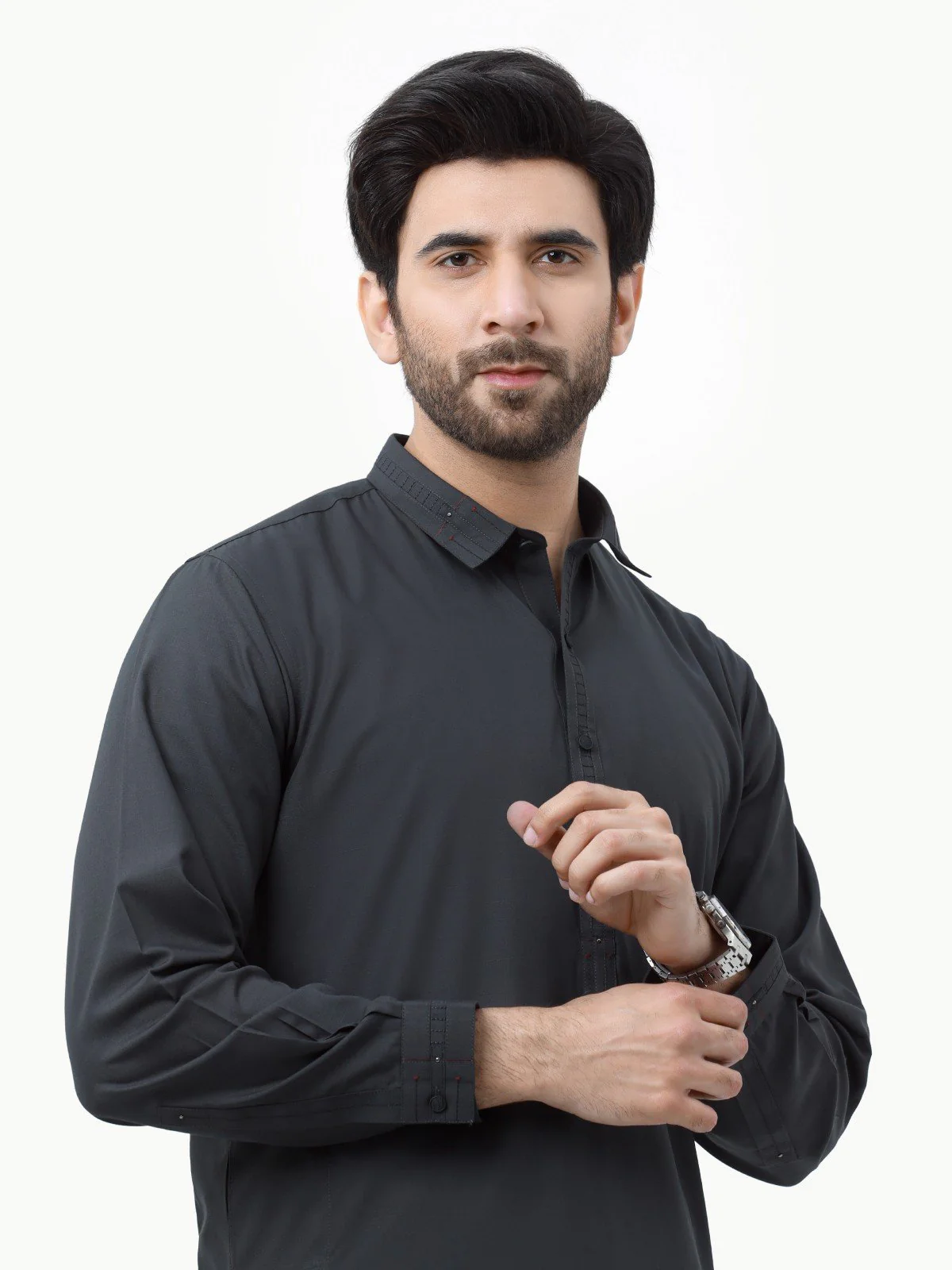 Embroidered Blended Shalwar Kameez - EMTSW23-99297 - Image 2
