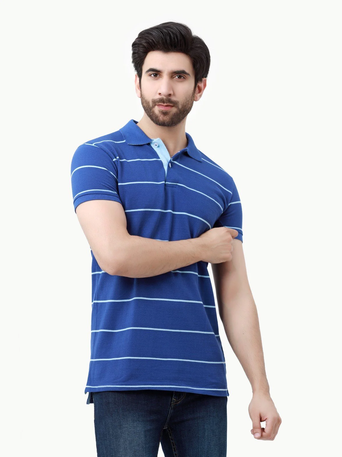 Striped Polo - EMTPS22-016