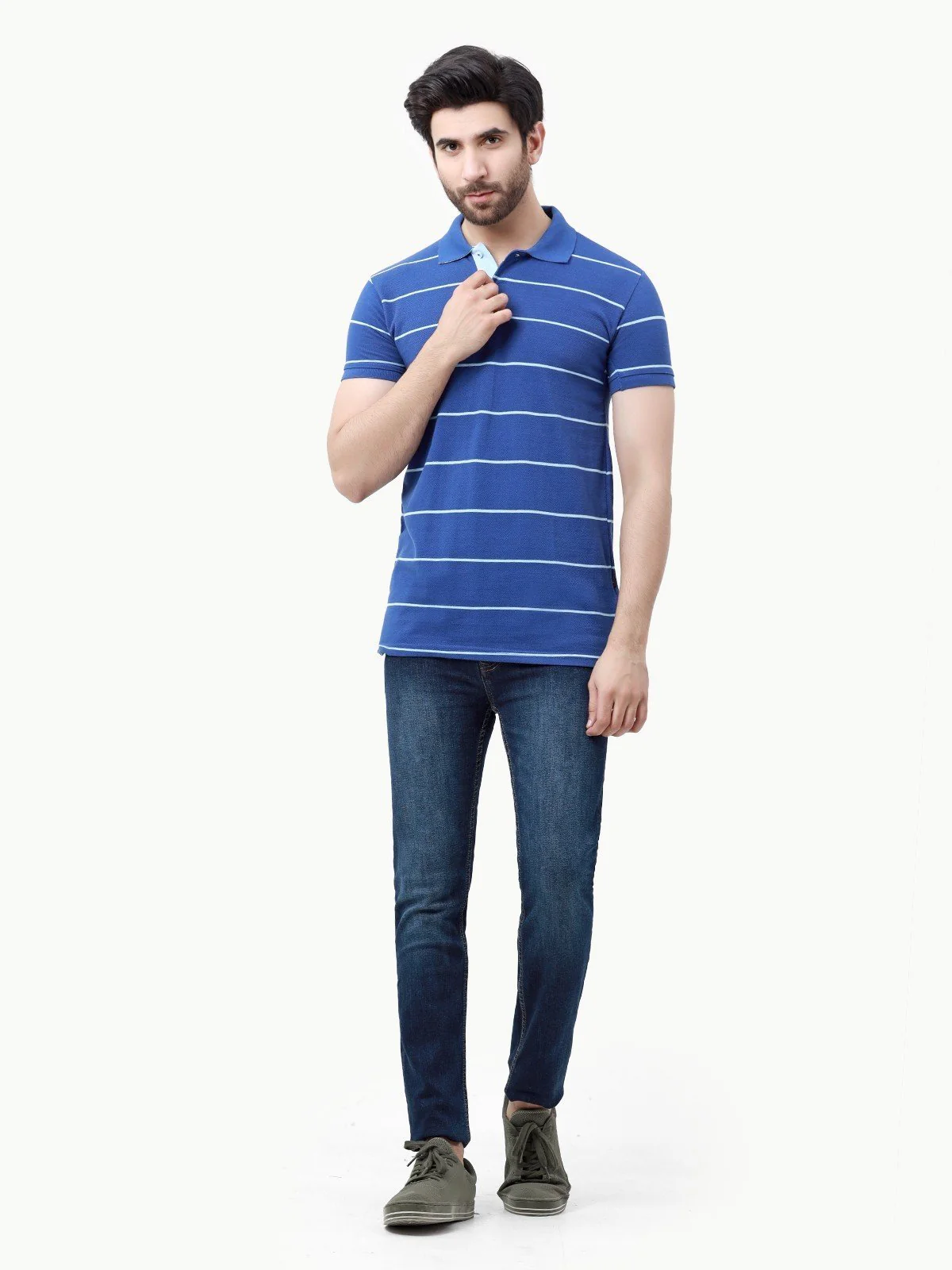 Striped Polo - EMTPS22-016 - Image 2