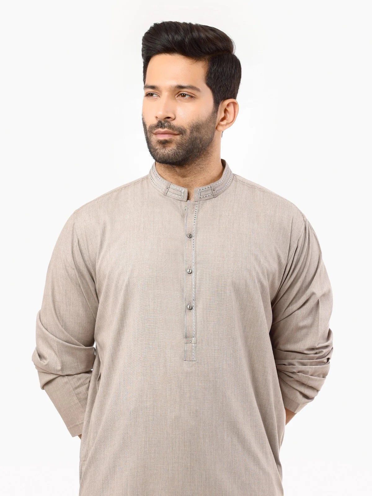 Embroidered Blended Shalwar Kameez - EMTKS22S-40973 - Image 2