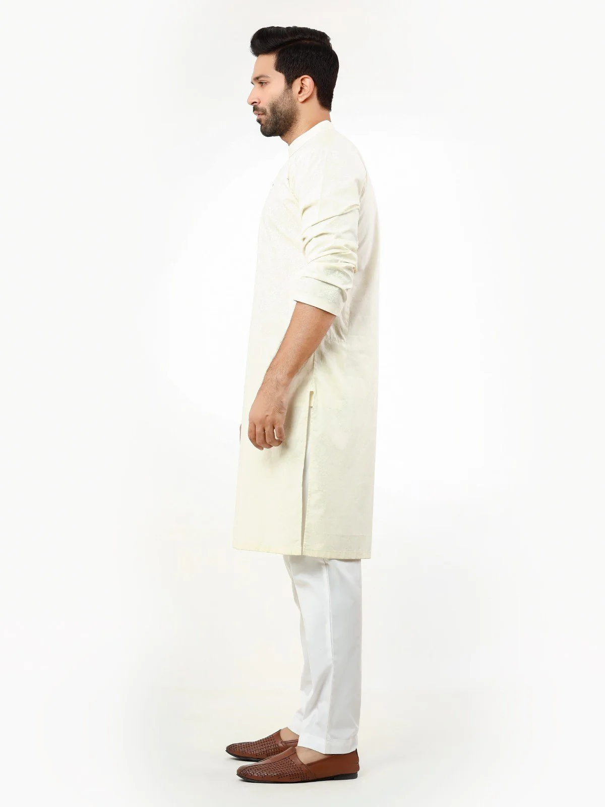 Cotton Kurta - EMTK22S-99242 - Image 3