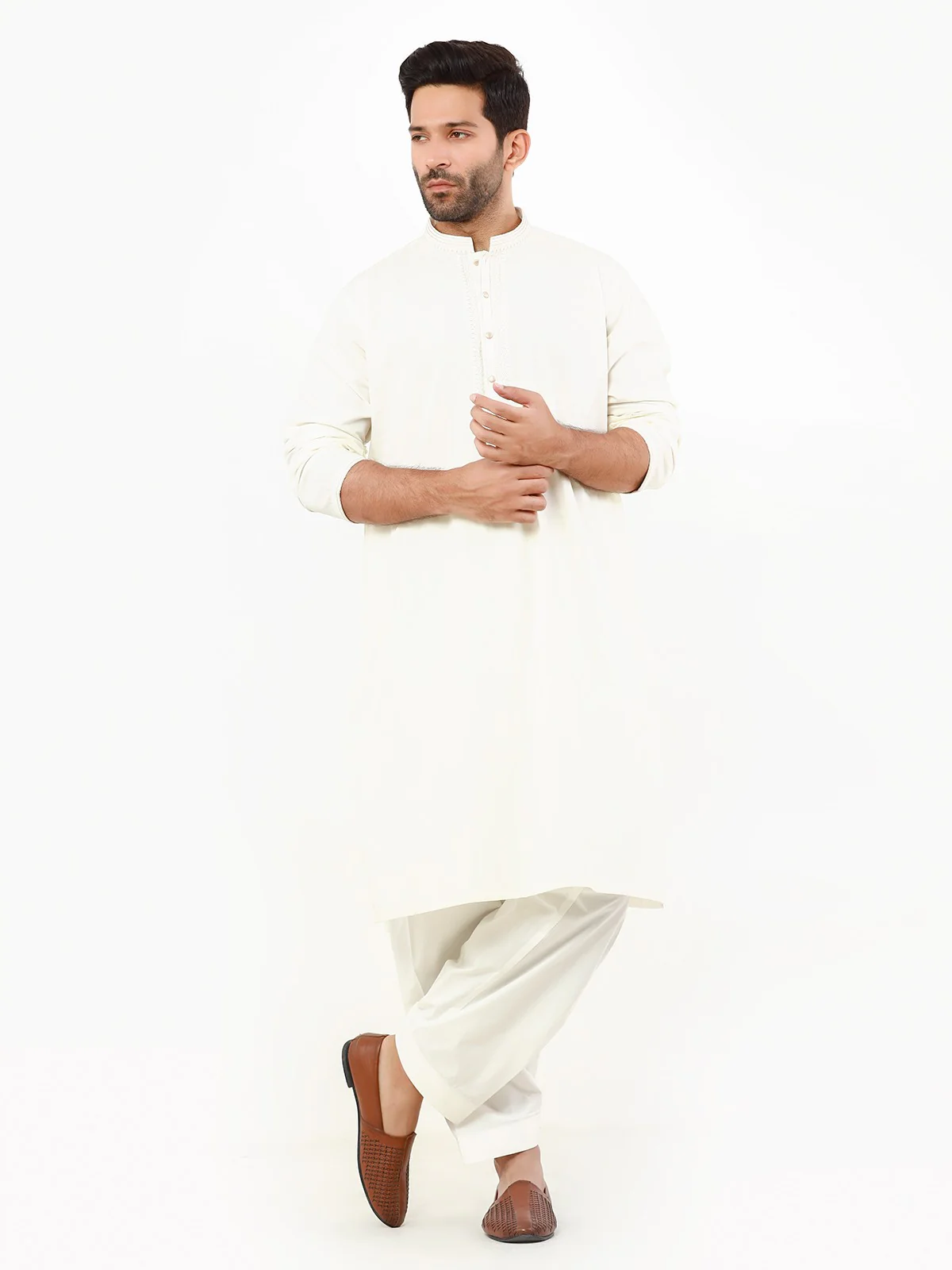 Embroidered Cotton Shalwar Kameez - EMTKS22-40970