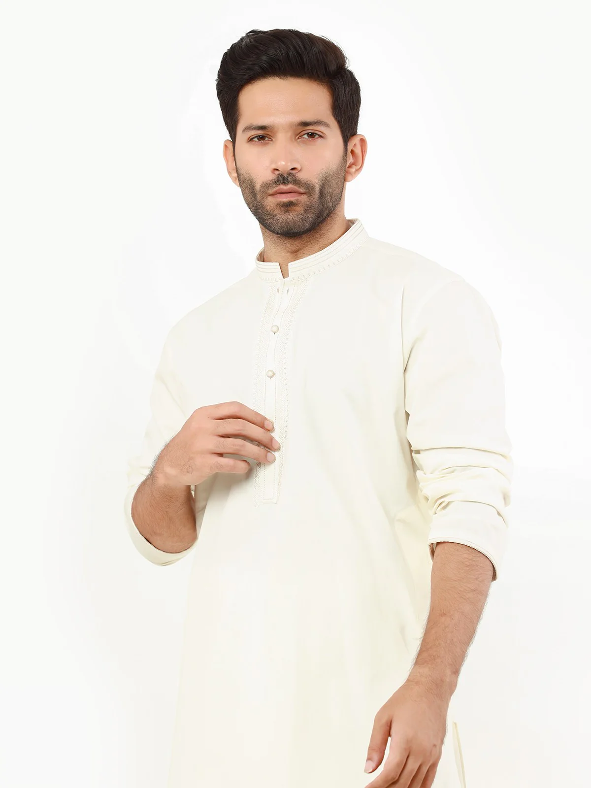 Embroidered Cotton Shalwar Kameez - EMTKS22-40970 - Image 2