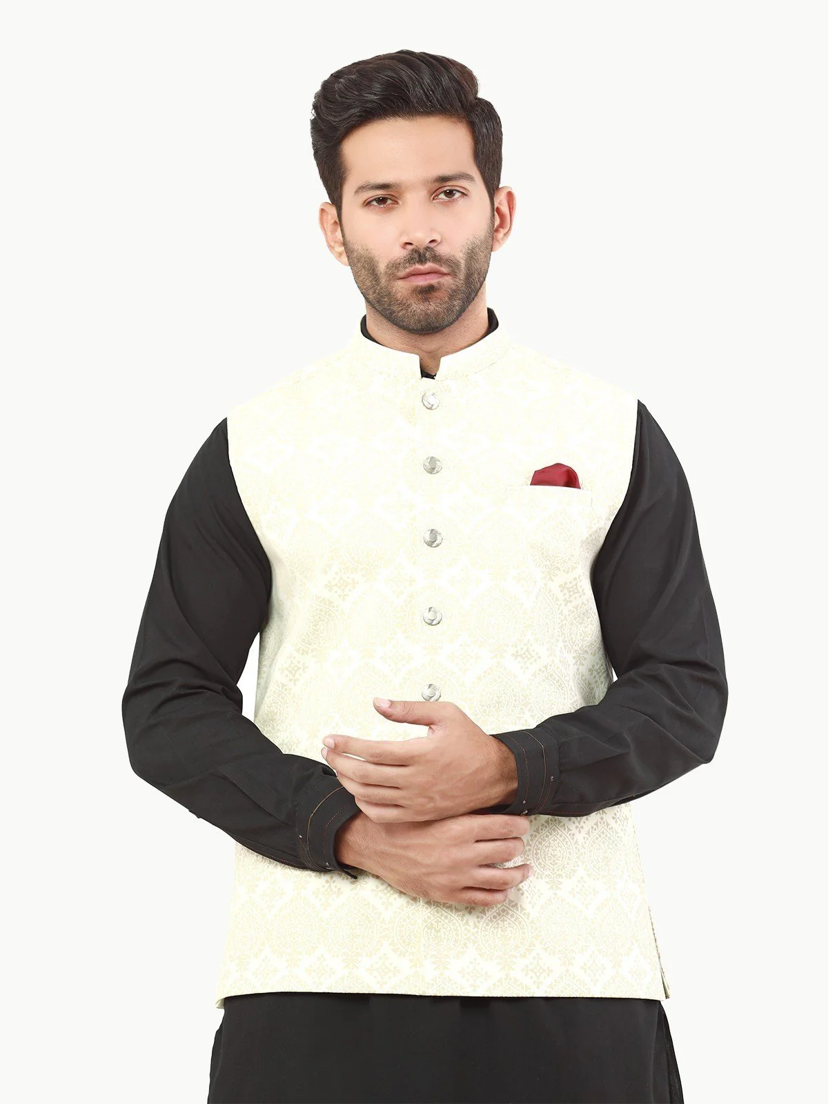 Cotton Waistcoat - EMTWC22-35804 - Image 2