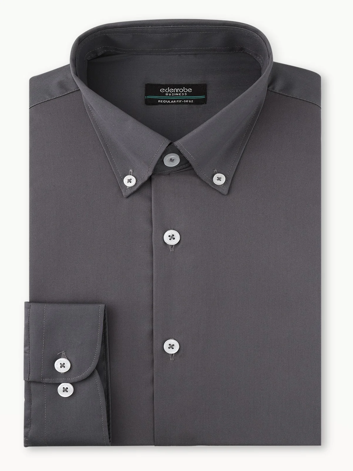 Business Solid Shirt - EMTSB22-117