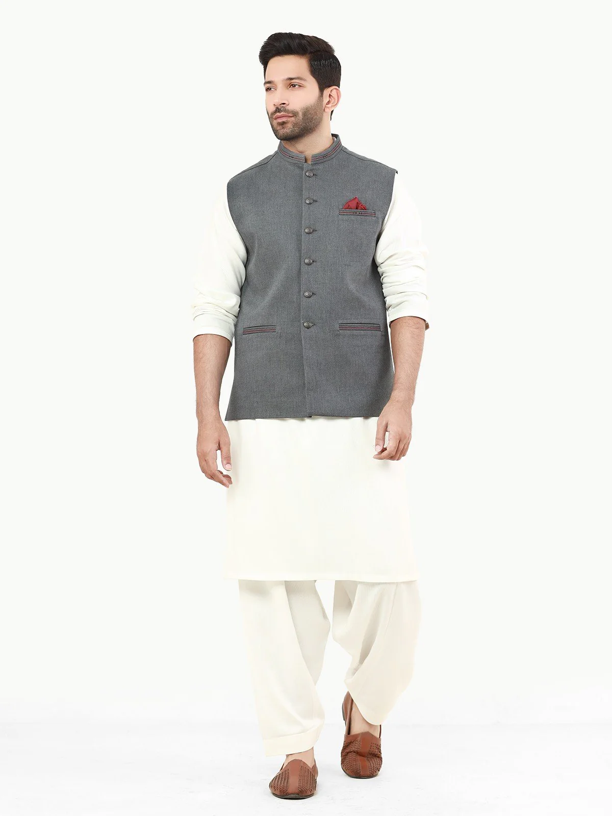 Cotton Waistcoat - EMTWC22-35812